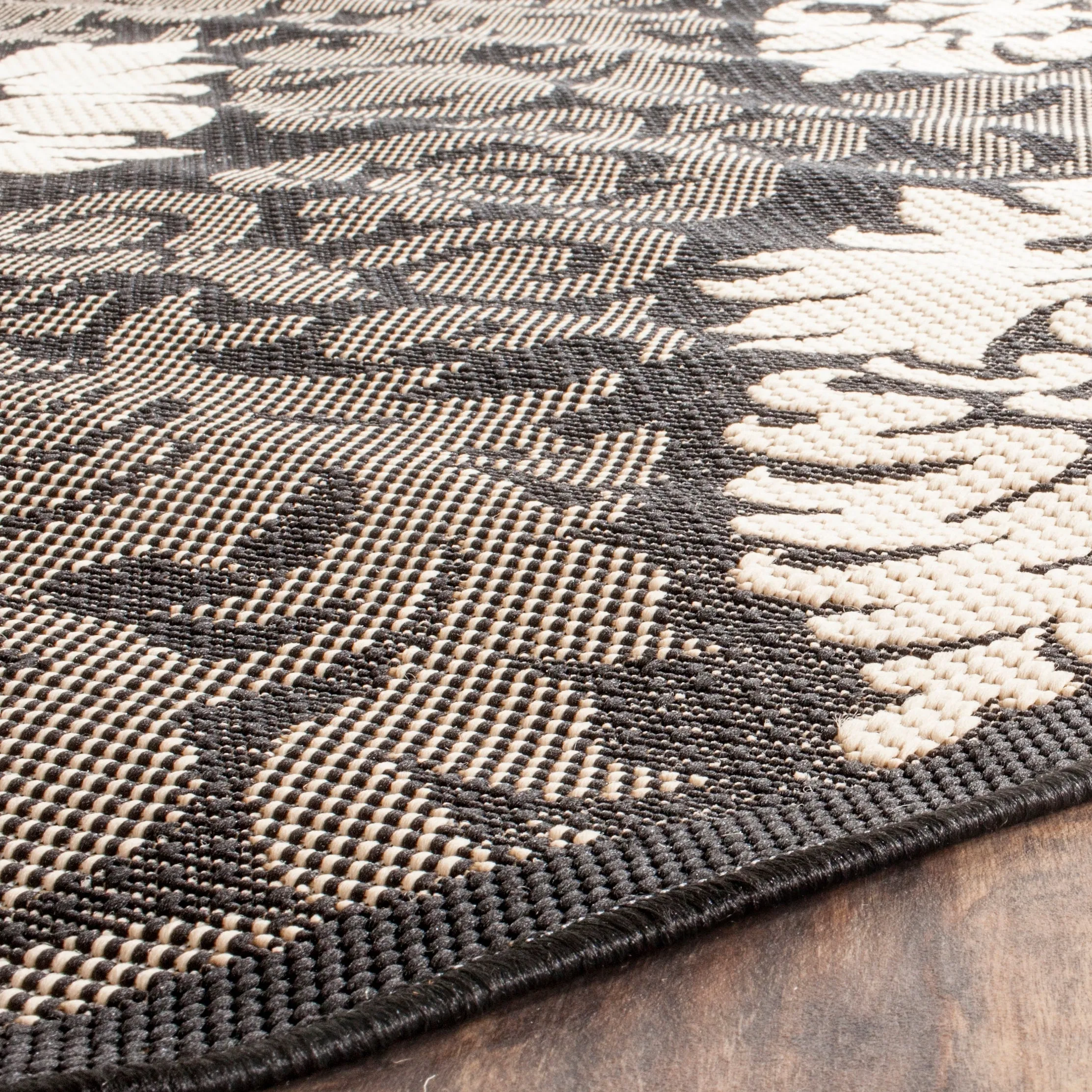 SAFAVIEH Courtyard Willene Boho Indoor/ Outdoor Waterproof Patio Backyard Rug
