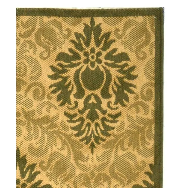 SAFAVIEH Courtyard Willene Boho Indoor/ Outdoor Waterproof Patio Backyard Rug