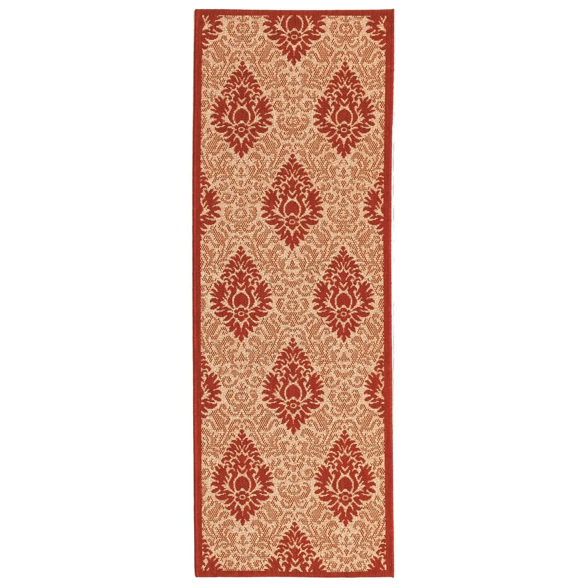 SAFAVIEH Courtyard Willene Boho Indoor/ Outdoor Waterproof Patio Backyard Rug