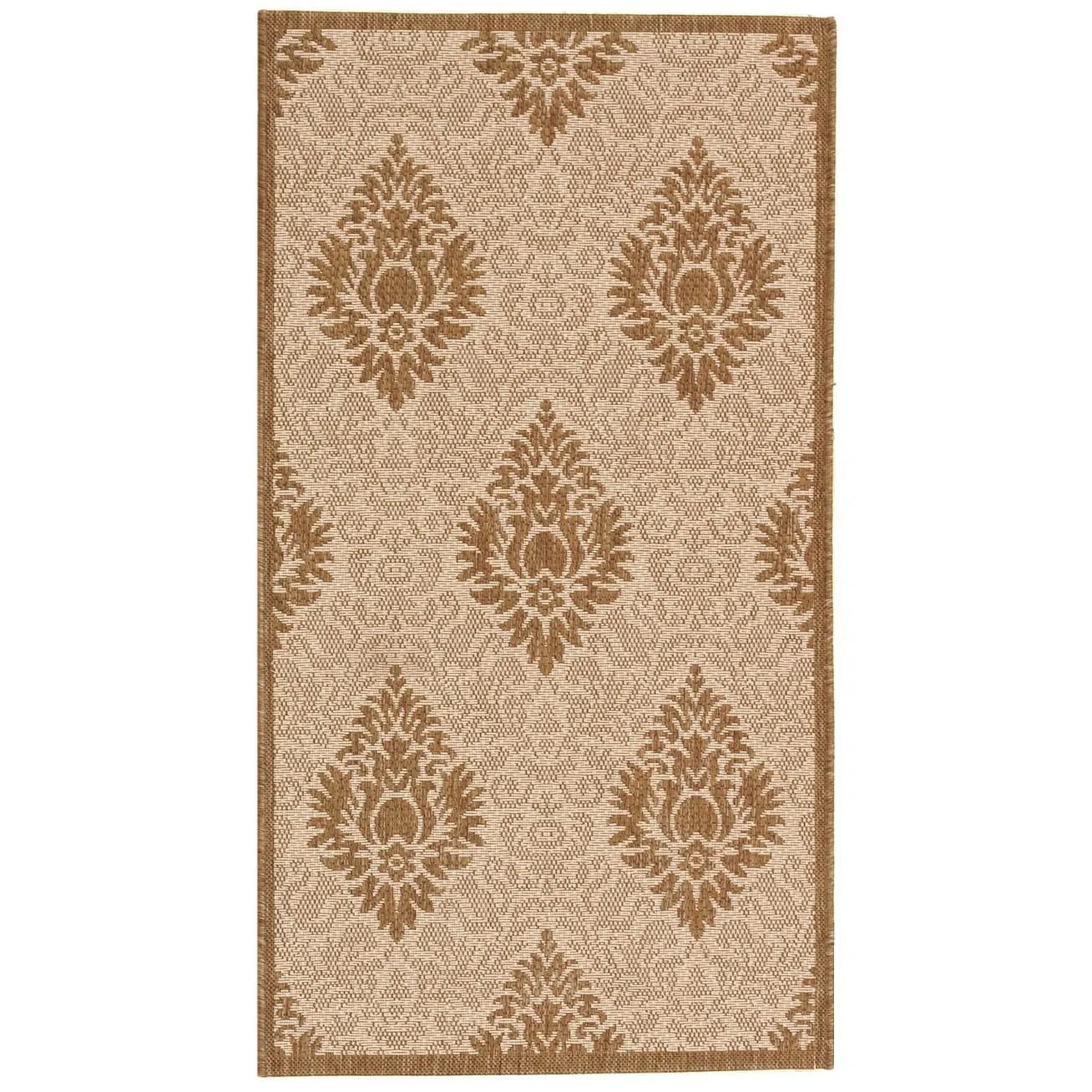 SAFAVIEH Courtyard Willene Boho Indoor/ Outdoor Waterproof Patio Backyard Rug