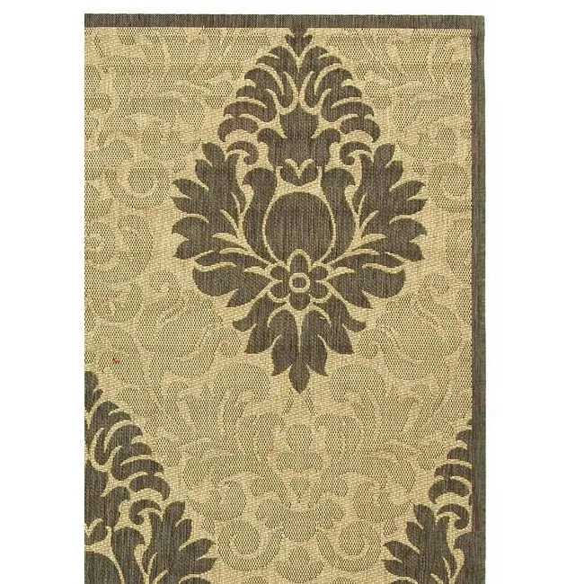 SAFAVIEH Courtyard Willene Boho Indoor/ Outdoor Waterproof Patio Backyard Rug
