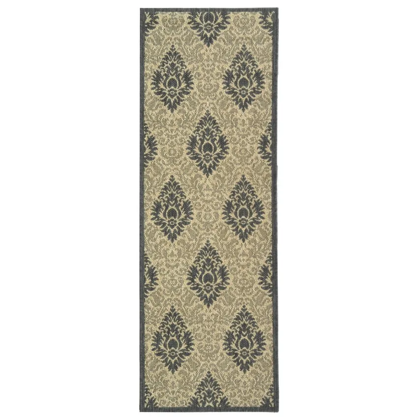 SAFAVIEH Courtyard Willene Boho Indoor/ Outdoor Waterproof Patio Backyard Rug
