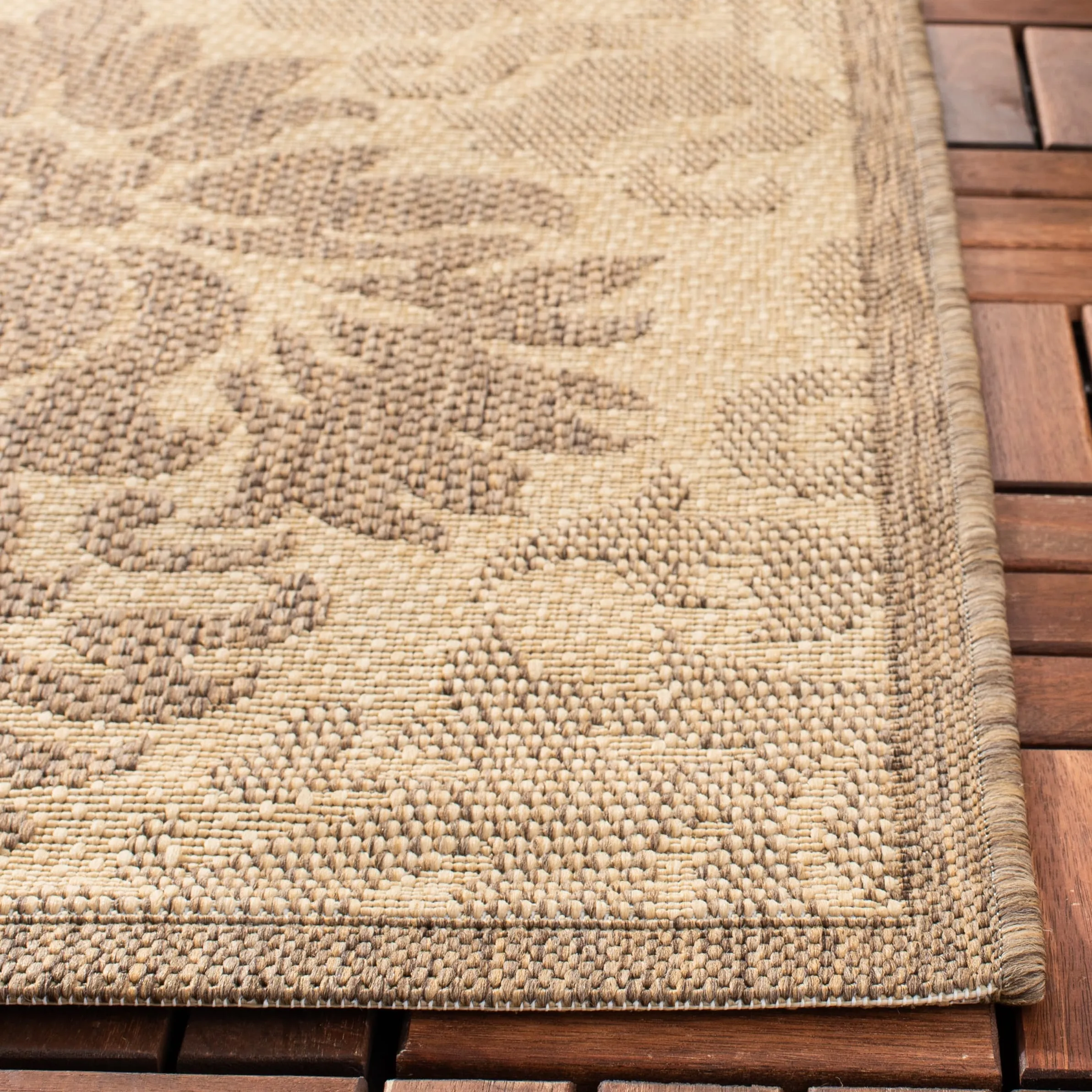 SAFAVIEH Courtyard Willene Boho Indoor/ Outdoor Waterproof Patio Backyard Rug