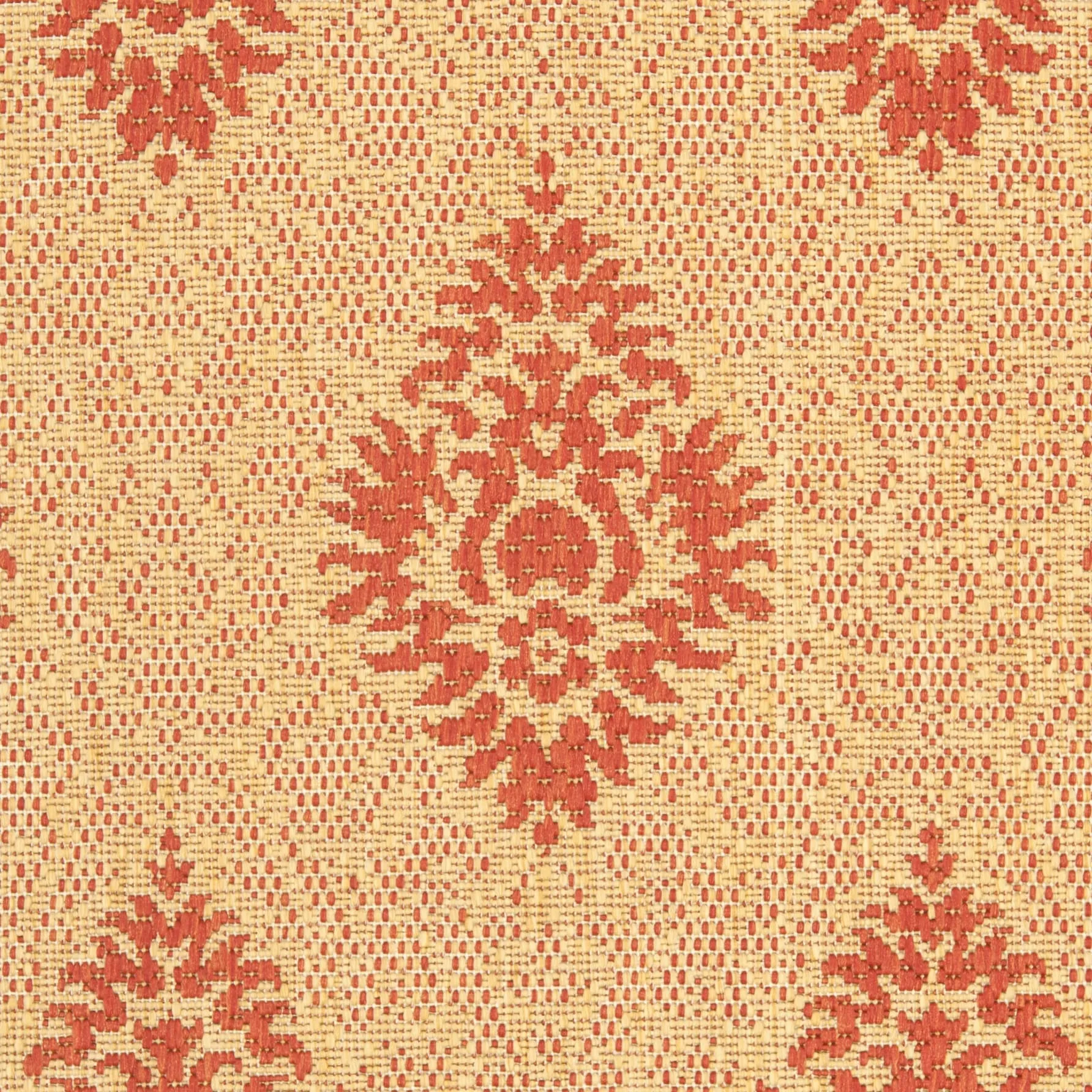SAFAVIEH Courtyard Willene Boho Indoor/ Outdoor Waterproof Patio Backyard Rug