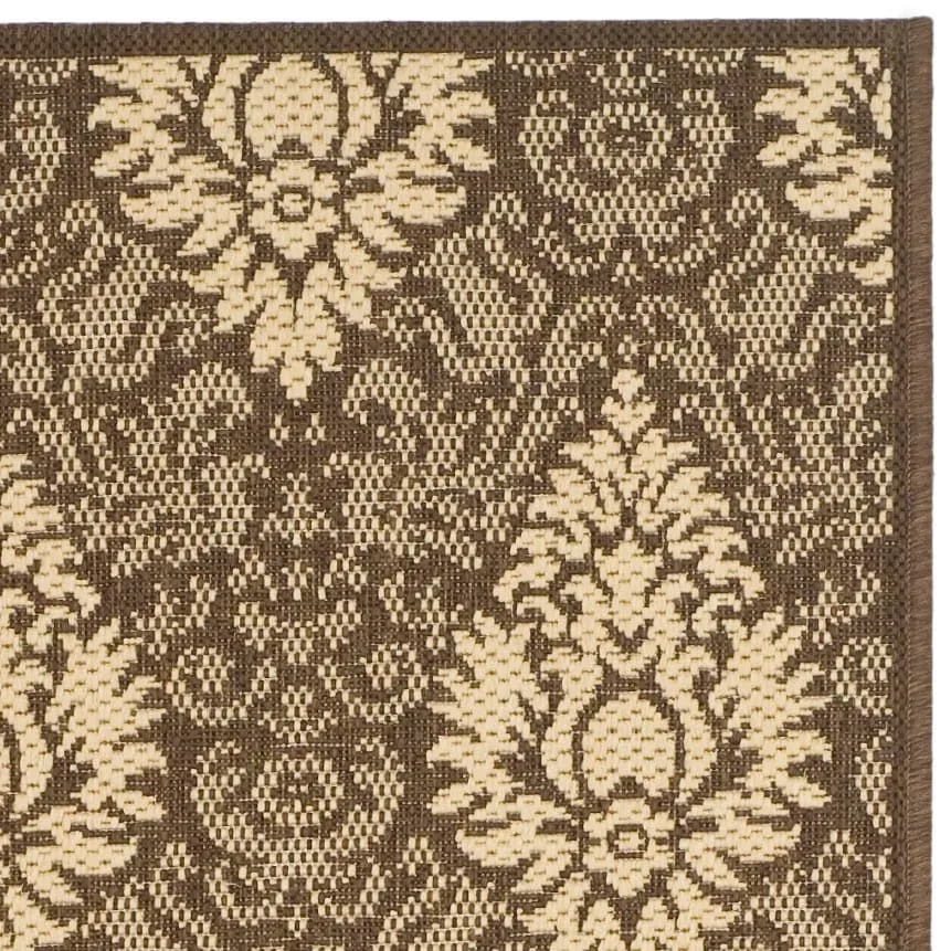 SAFAVIEH Courtyard Willene Boho Indoor/ Outdoor Waterproof Patio Backyard Rug