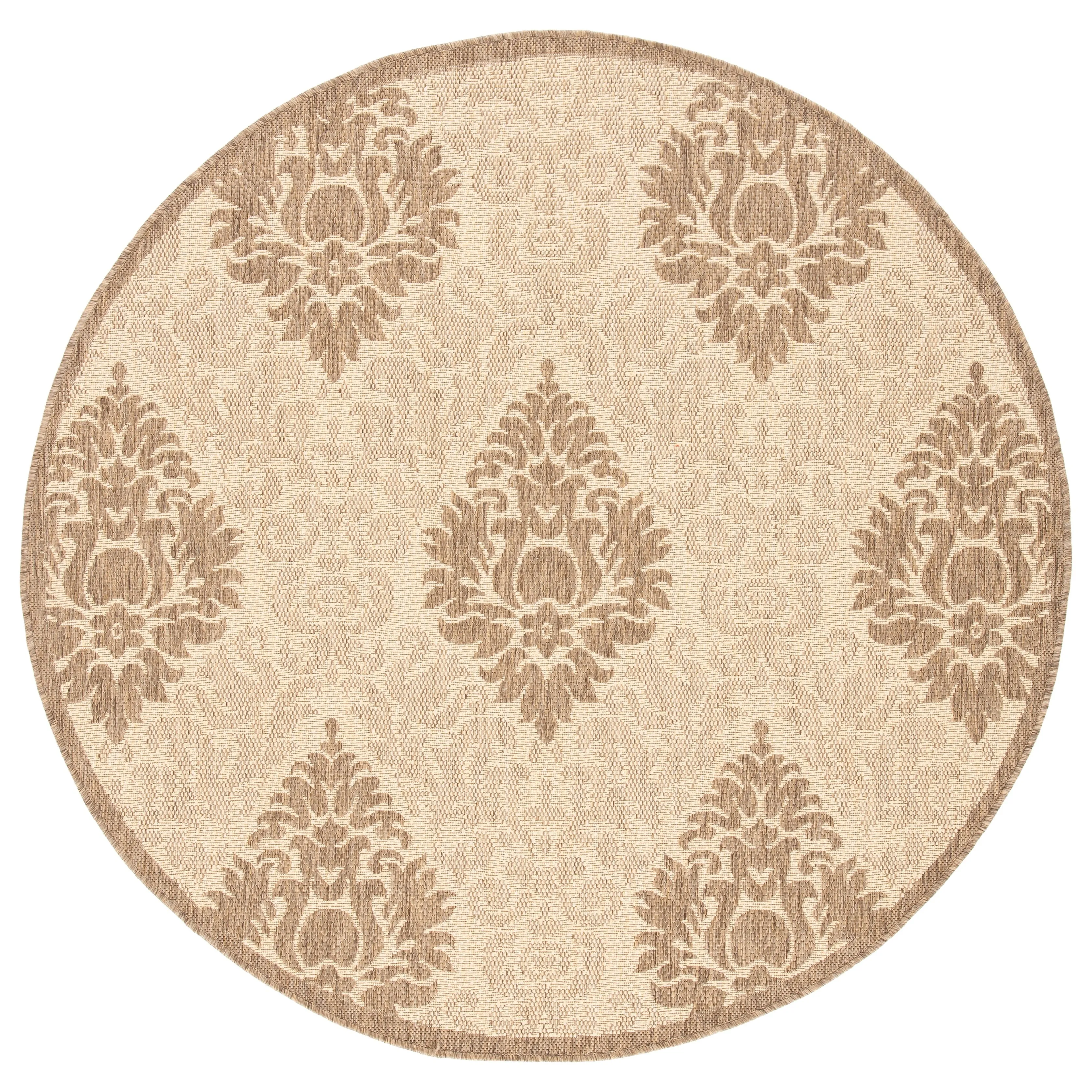 SAFAVIEH Courtyard Willene Boho Indoor/ Outdoor Waterproof Patio Backyard Rug