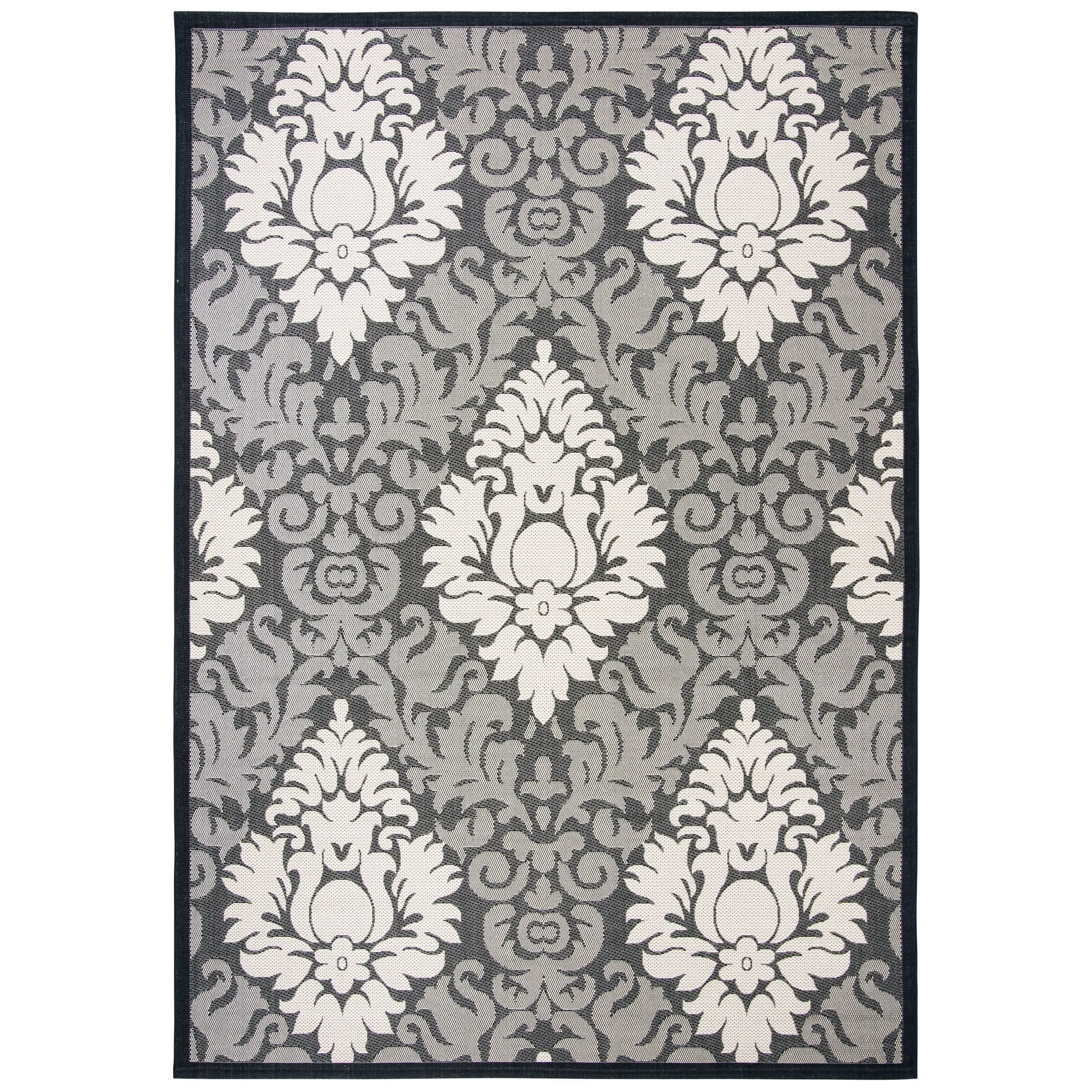SAFAVIEH Courtyard Willene Boho Indoor/ Outdoor Waterproof Patio Backyard Rug