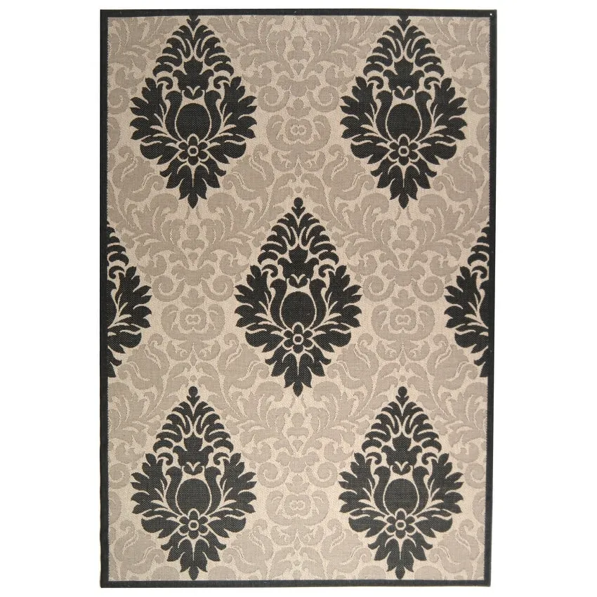 SAFAVIEH Courtyard Willene Boho Indoor/ Outdoor Waterproof Patio Backyard Rug
