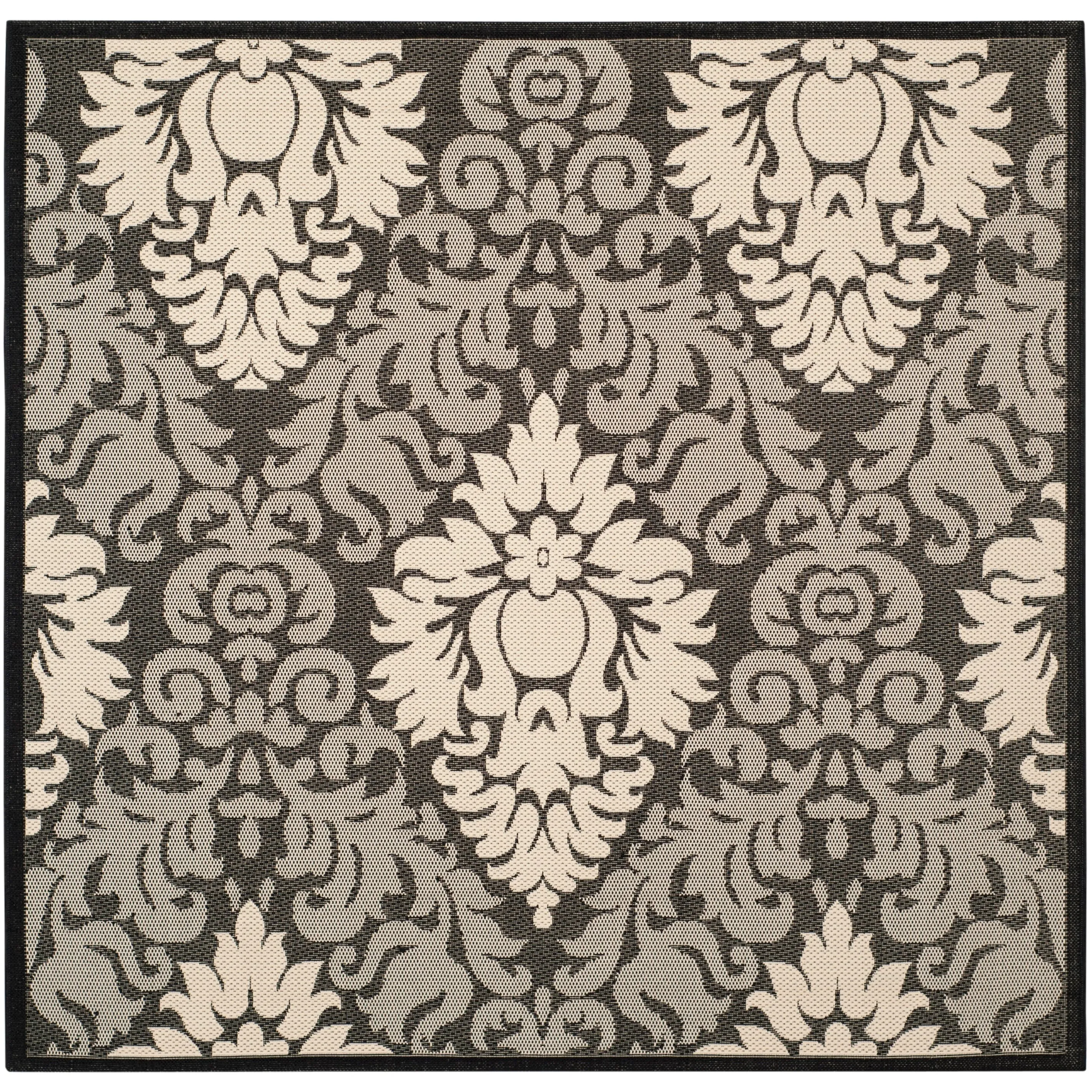 SAFAVIEH Courtyard Willene Boho Indoor/ Outdoor Waterproof Patio Backyard Rug