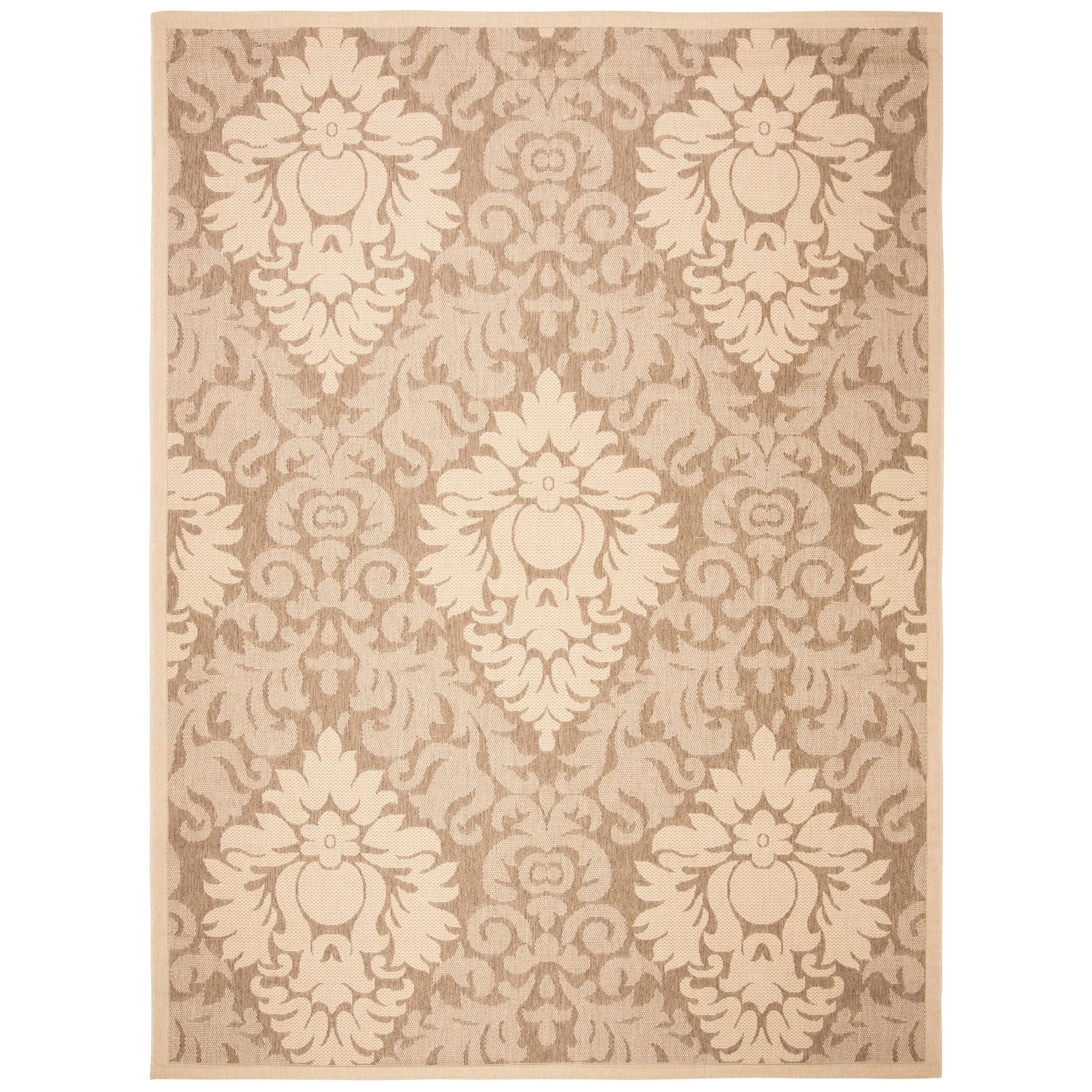 SAFAVIEH Courtyard Willene Boho Indoor/ Outdoor Waterproof Patio Backyard Rug