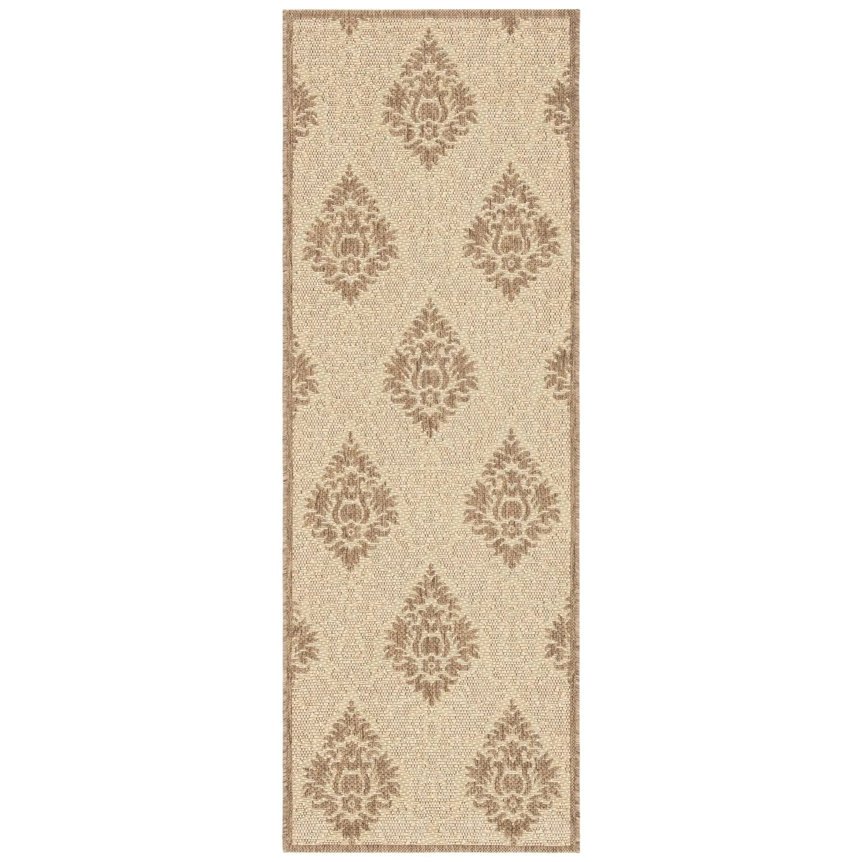 SAFAVIEH Courtyard Willene Boho Indoor/ Outdoor Waterproof Patio Backyard Rug