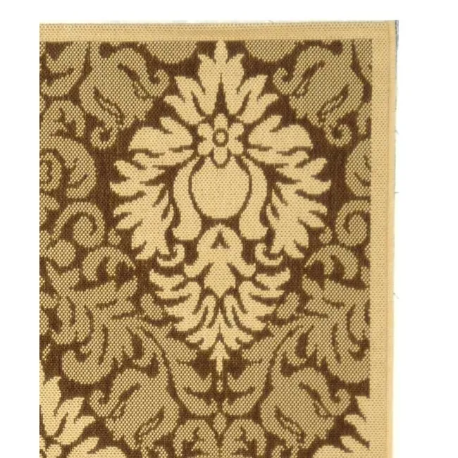 SAFAVIEH Courtyard Willene Boho Indoor/ Outdoor Waterproof Patio Backyard Rug