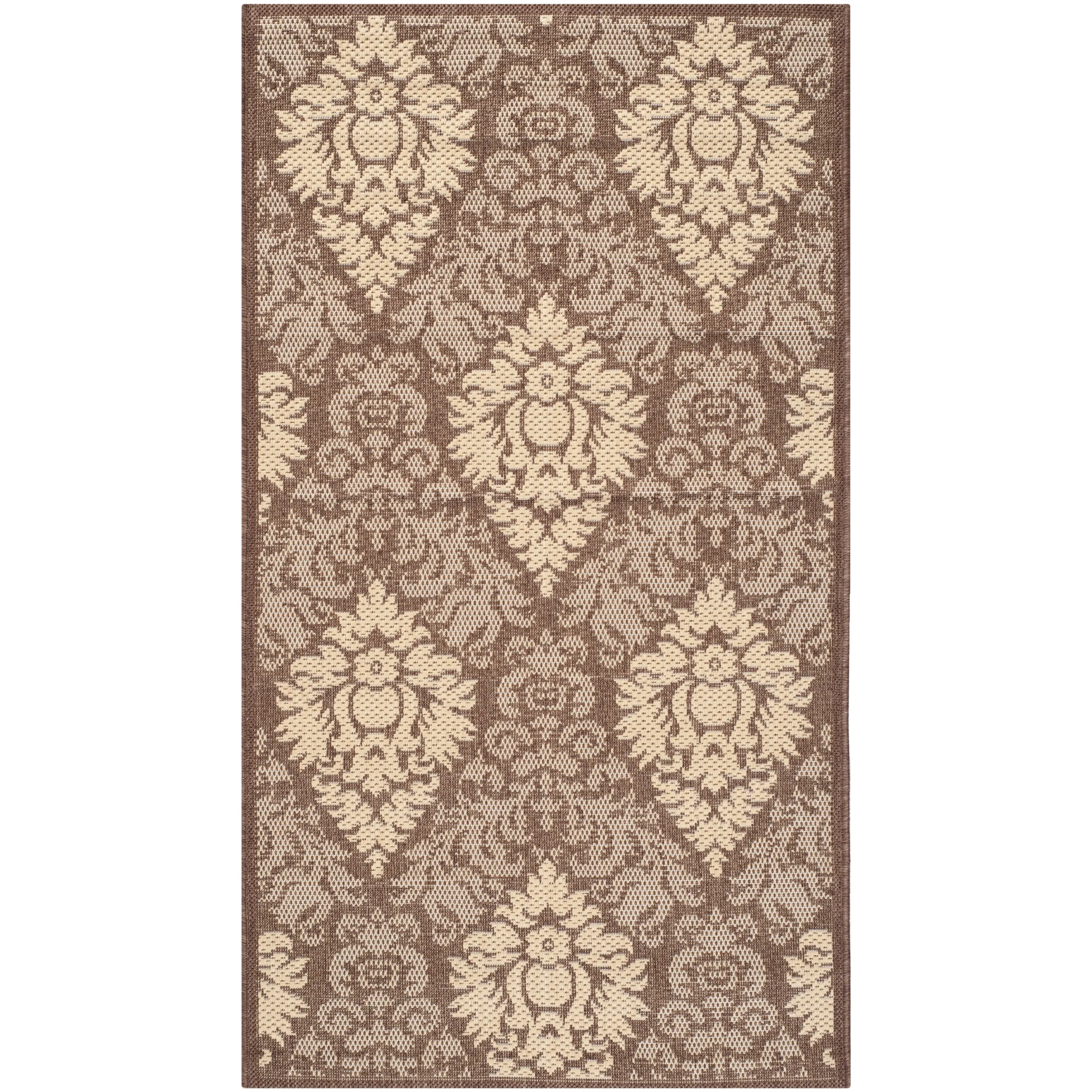 SAFAVIEH Courtyard Willene Boho Indoor/ Outdoor Waterproof Patio Backyard Rug