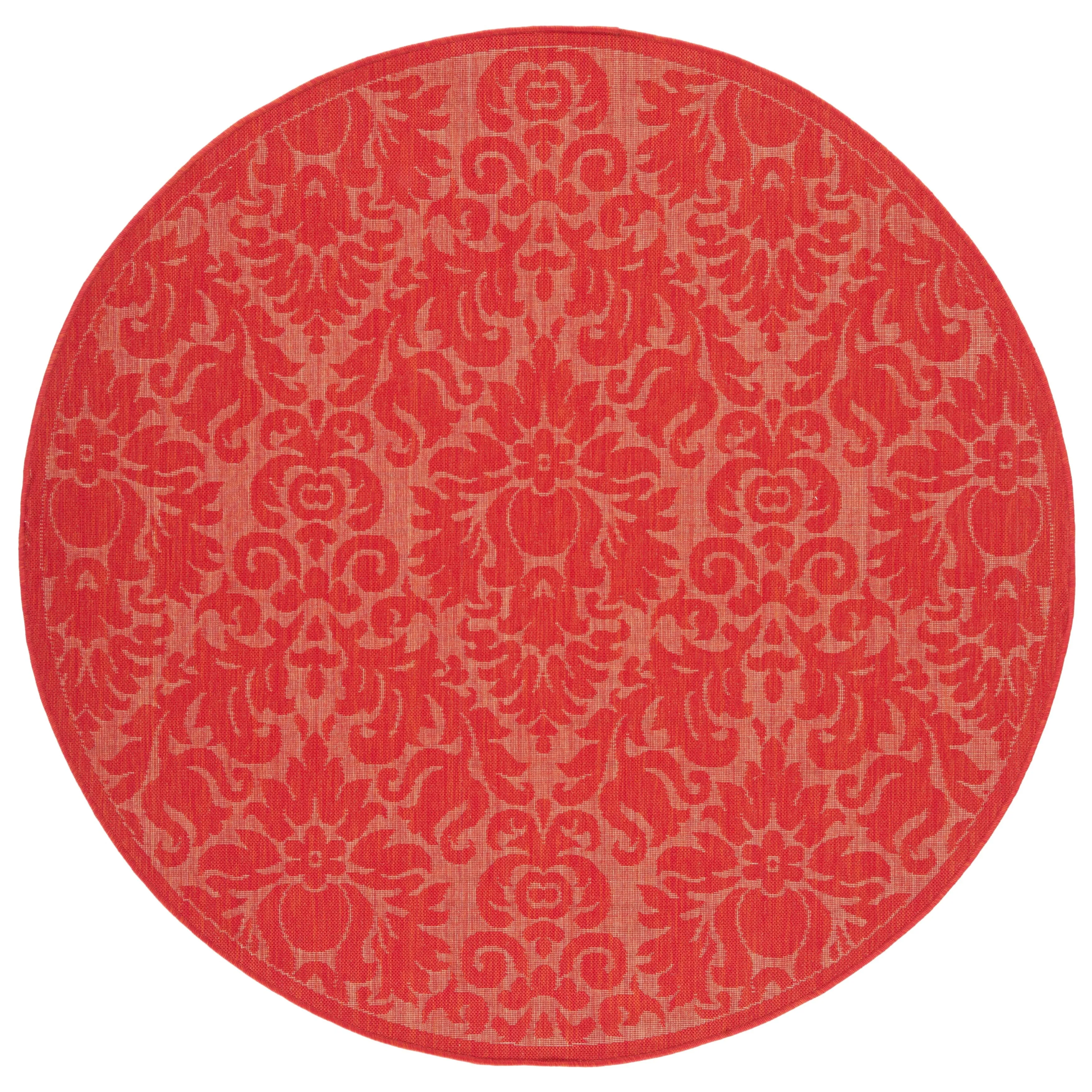 SAFAVIEH Courtyard Willene Boho Indoor/ Outdoor Waterproof Patio Backyard Rug