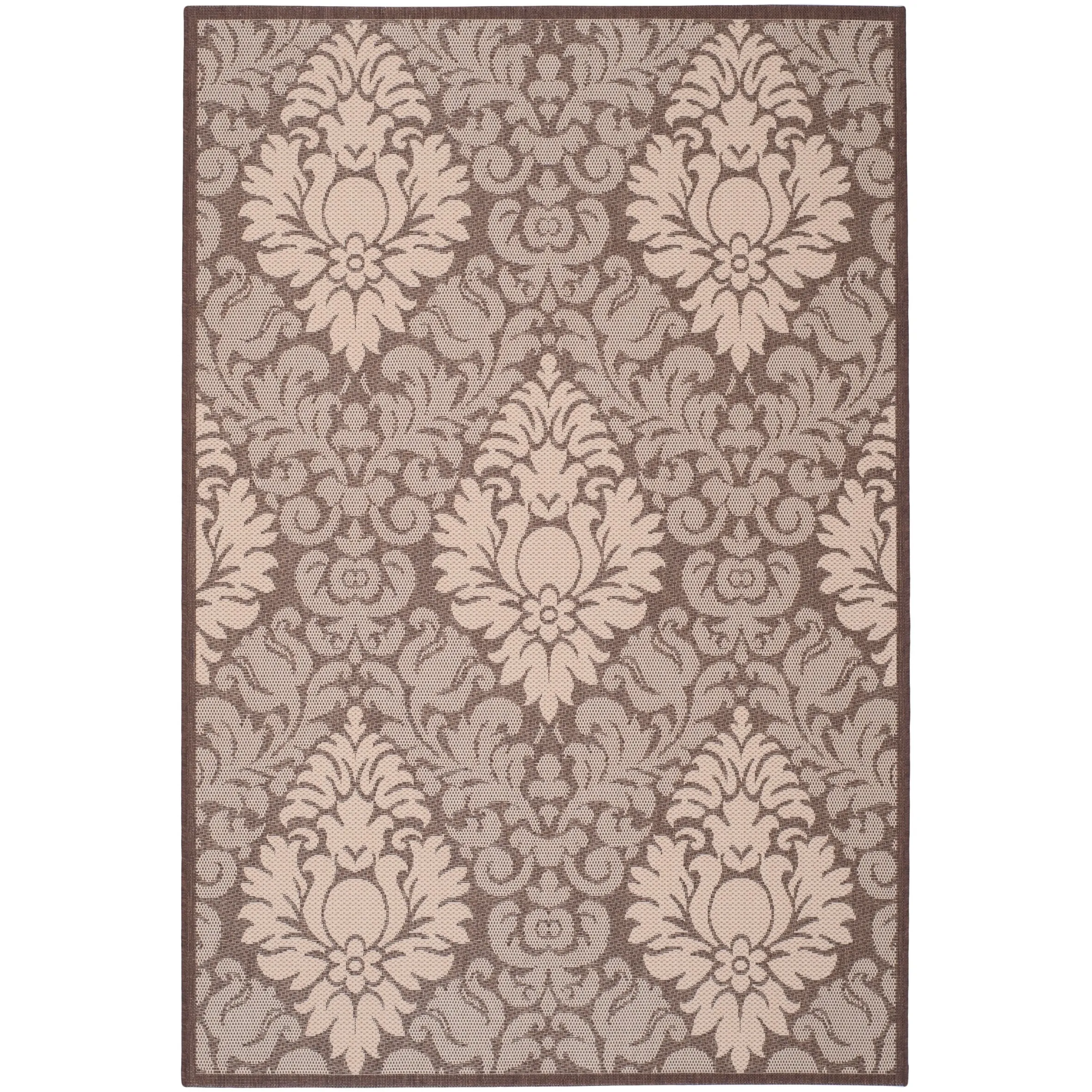 SAFAVIEH Courtyard Willene Boho Indoor/ Outdoor Waterproof Patio Backyard Rug