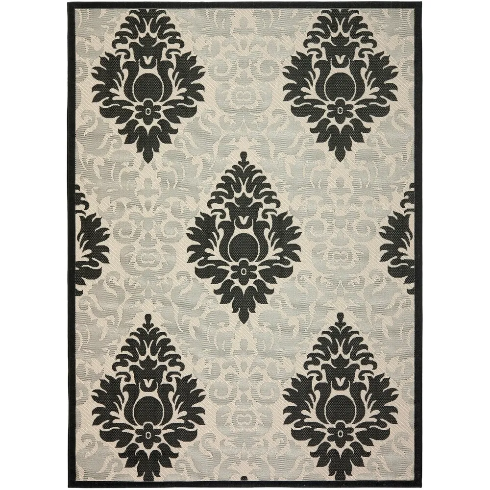 SAFAVIEH Courtyard Willene Boho Indoor/ Outdoor Waterproof Patio Backyard Rug