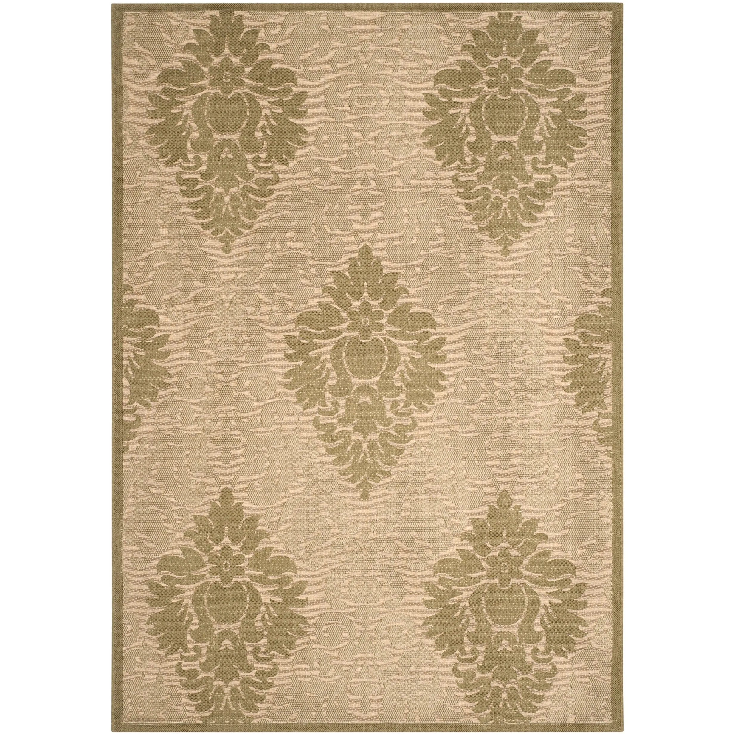 SAFAVIEH Courtyard Willene Boho Indoor/ Outdoor Waterproof Patio Backyard Rug