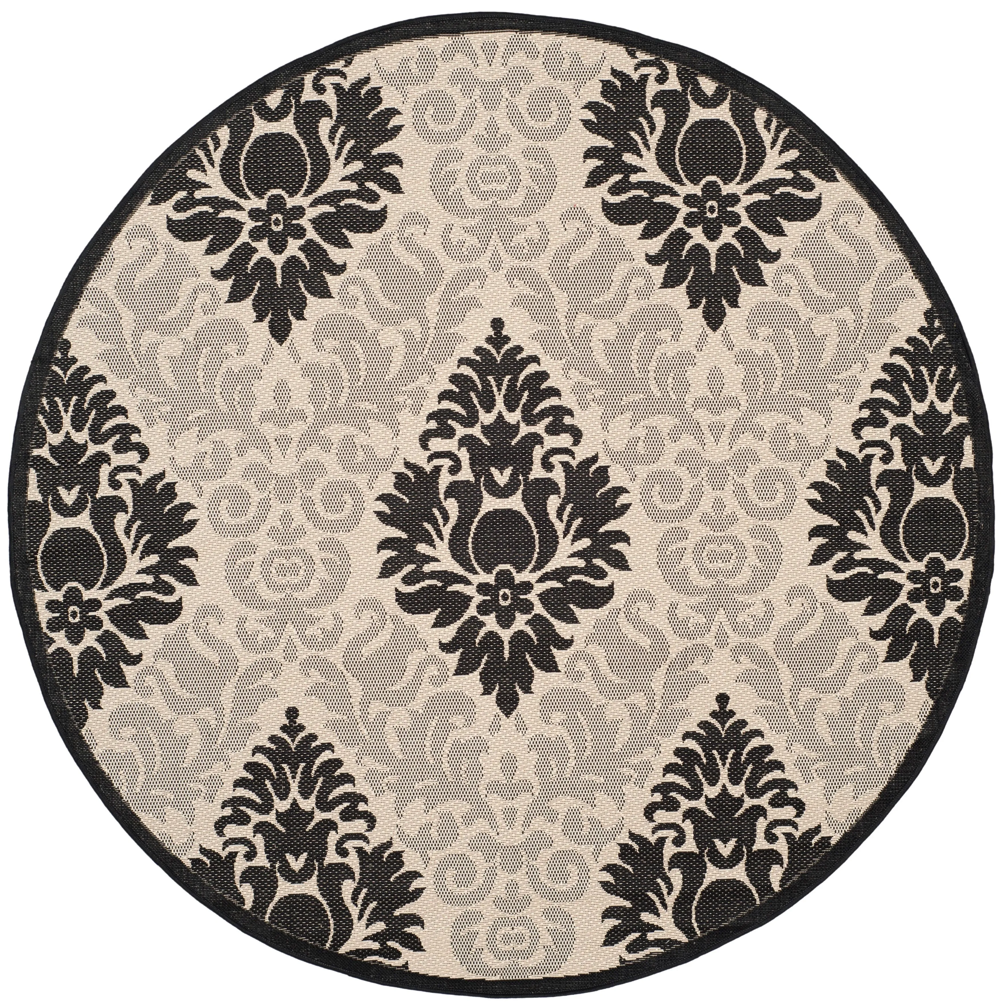 SAFAVIEH Courtyard Willene Boho Indoor/ Outdoor Waterproof Patio Backyard Rug