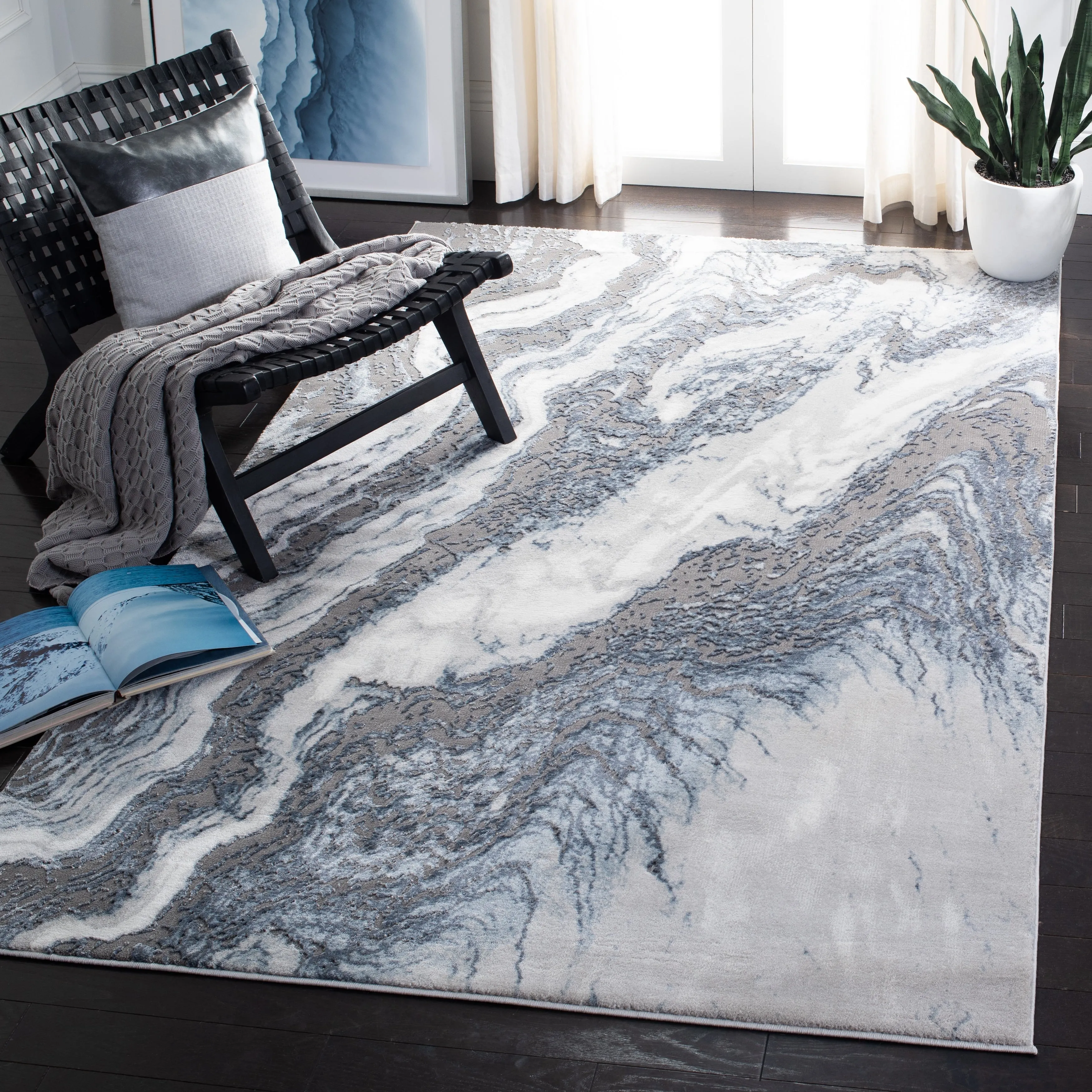 SAFAVIEH Craft Neve Modern Abstract Rug