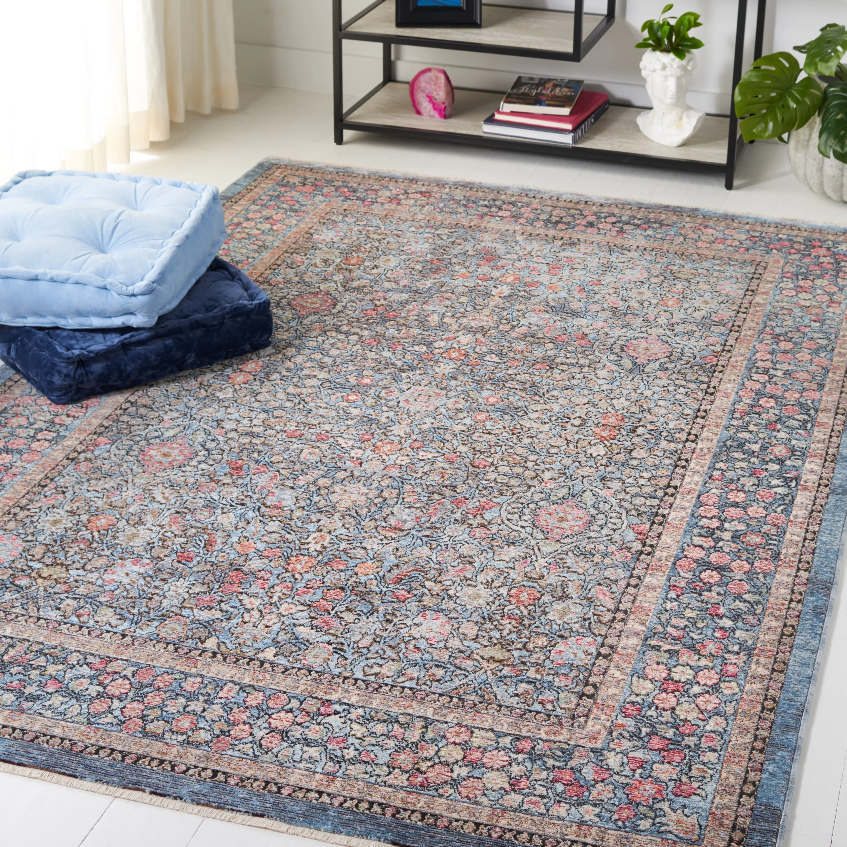 SAFAVIEH Crimson Hernanda Simi Oriental Rug