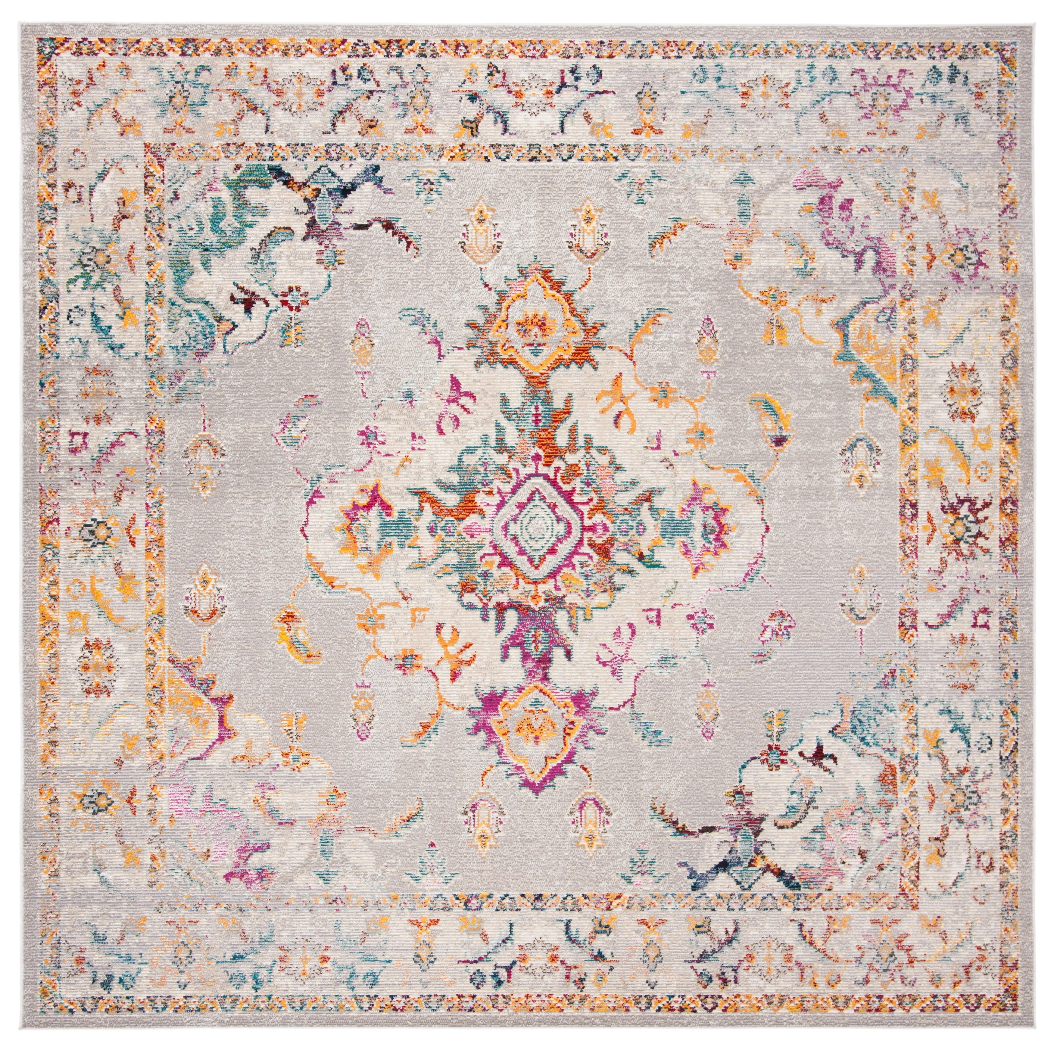 SAFAVIEH Crystal Pintea Vintage Boho Medallion Rug