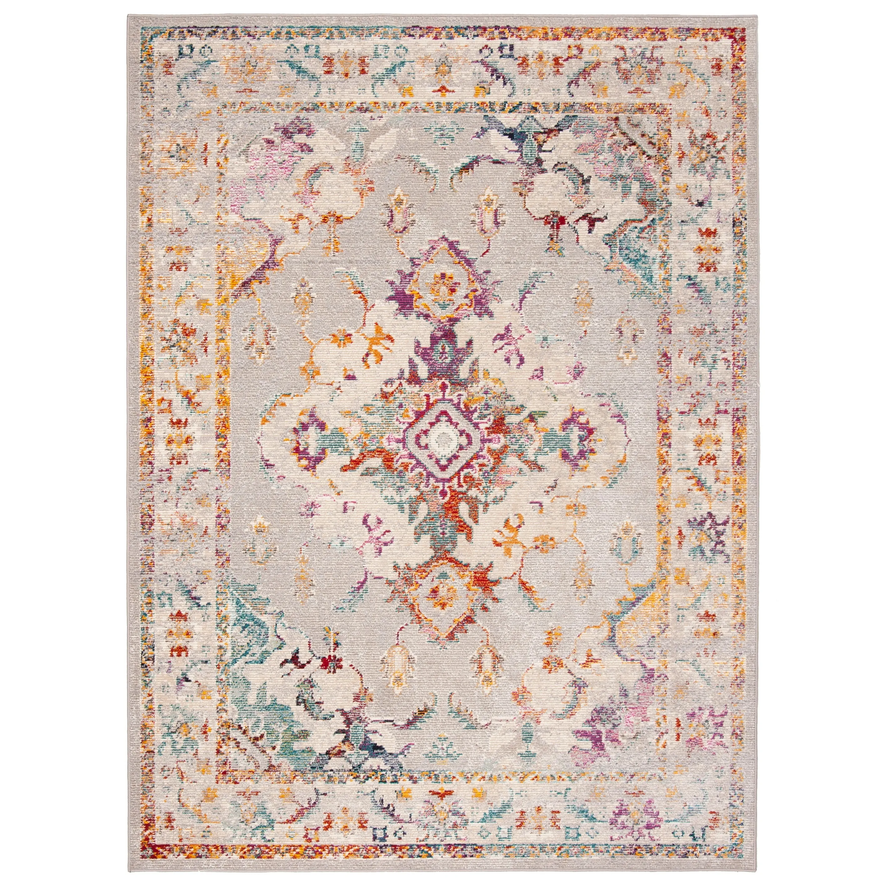 SAFAVIEH Crystal Pintea Vintage Boho Medallion Rug