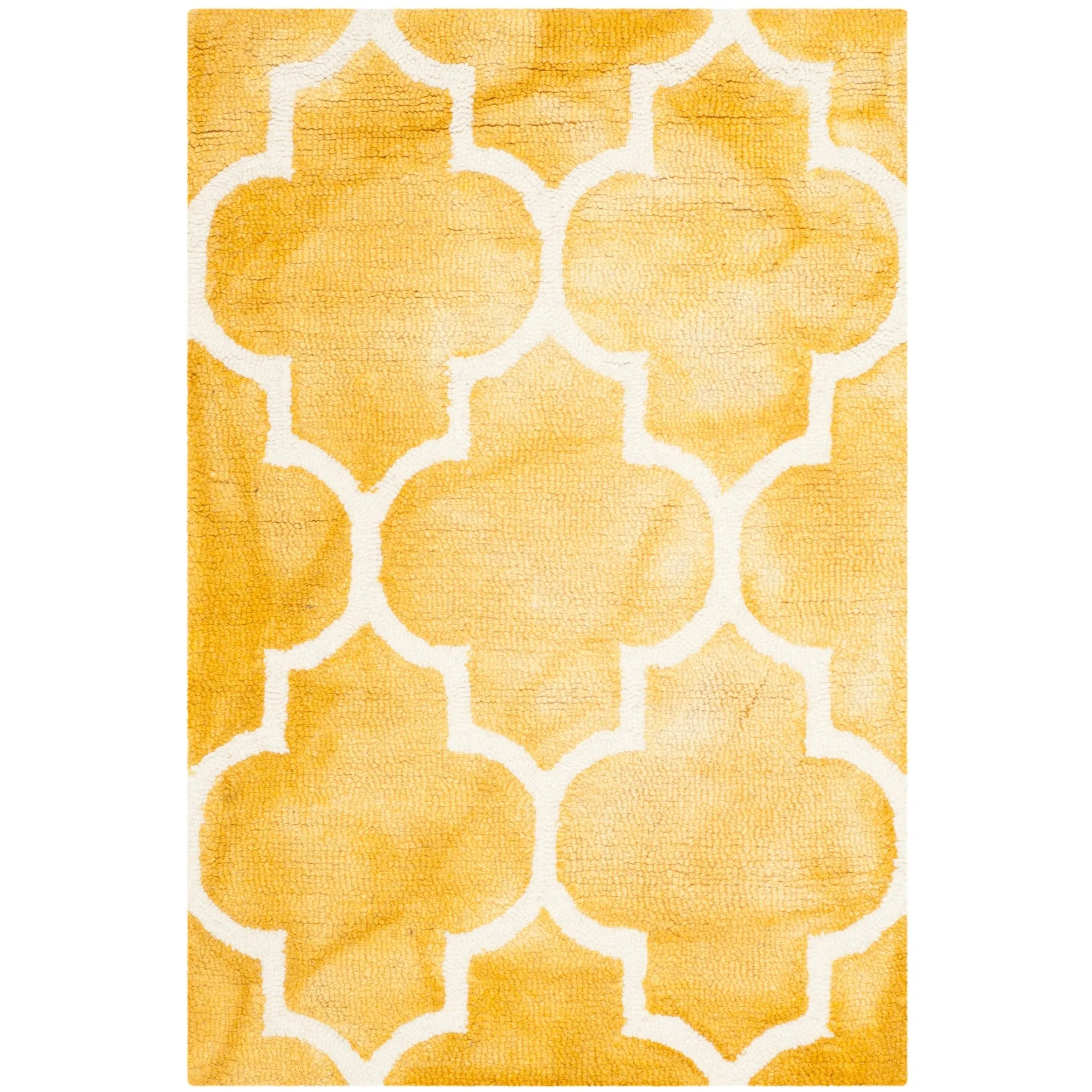 SAFAVIEH Dip Dye Anasthasie Hand-tufted Wool Geometric Area Rug
