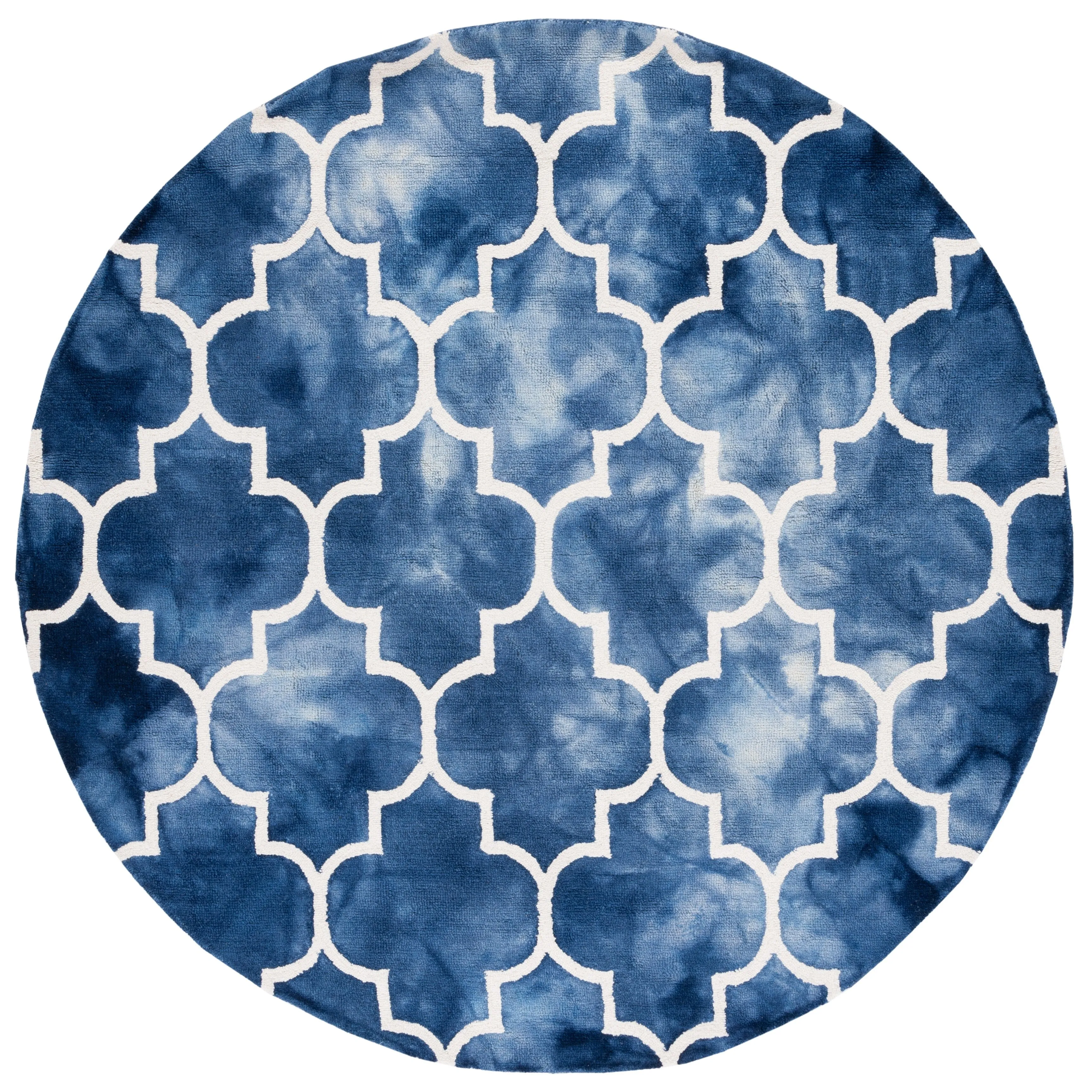 SAFAVIEH Dip Dye Anasthasie Hand-tufted Wool Geometric Area Rug