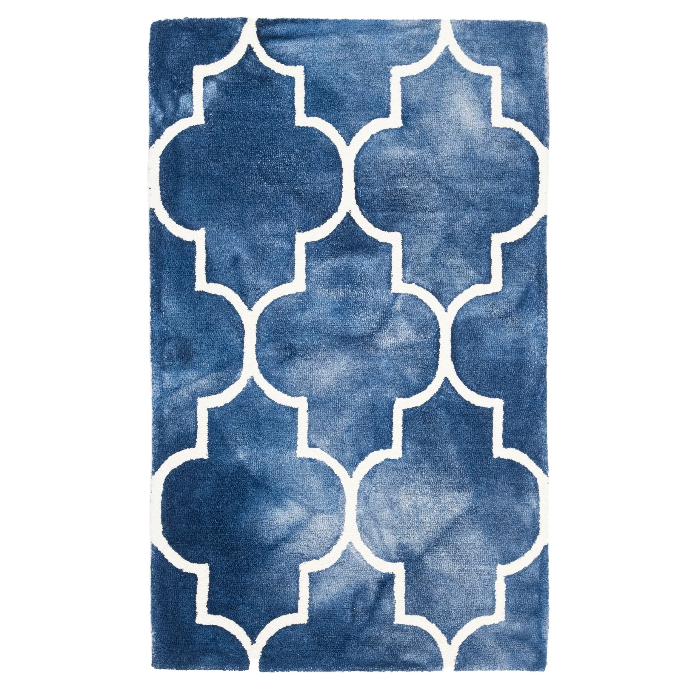 SAFAVIEH Dip Dye Anasthasie Hand-tufted Wool Geometric Area Rug