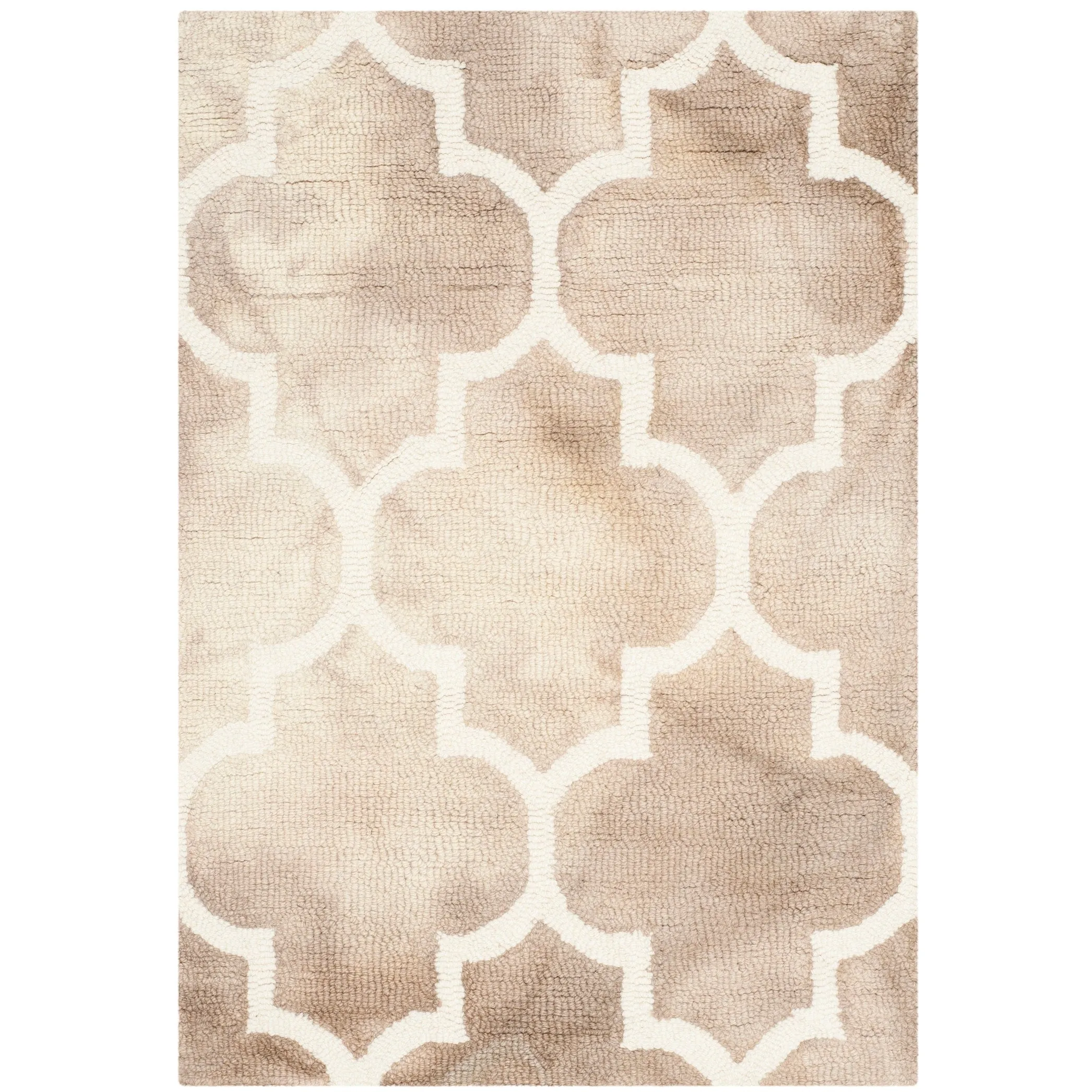 SAFAVIEH Dip Dye Anasthasie Hand-tufted Wool Geometric Area Rug