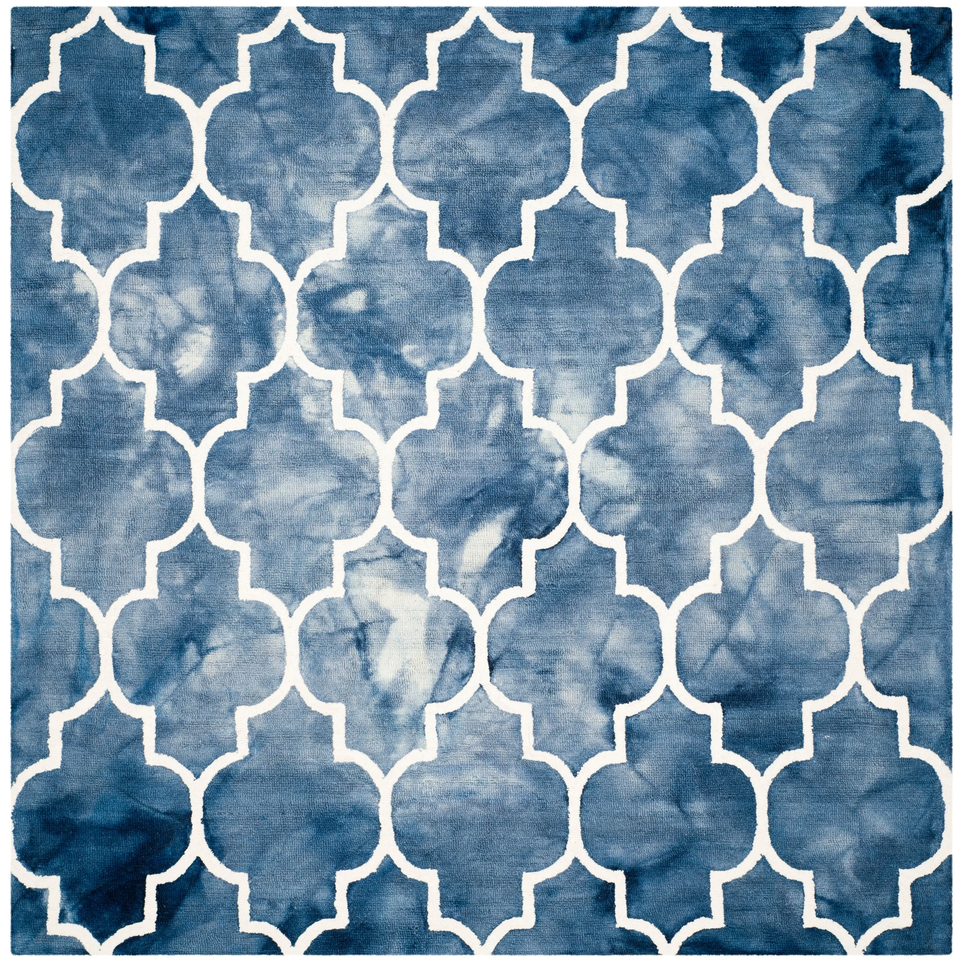 SAFAVIEH Dip Dye Anasthasie Hand-tufted Wool Geometric Area Rug