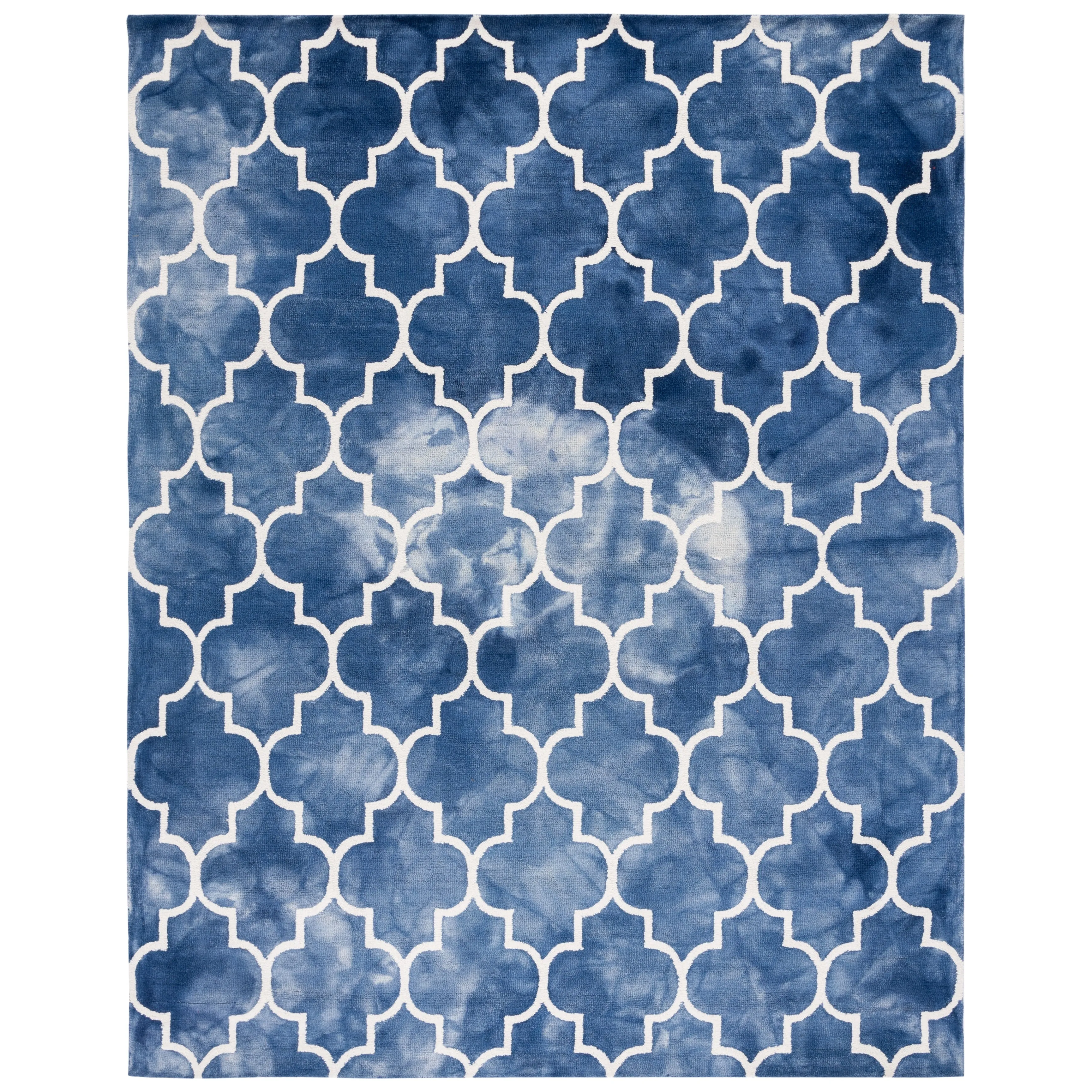 SAFAVIEH Dip Dye Anasthasie Hand-tufted Wool Geometric Area Rug