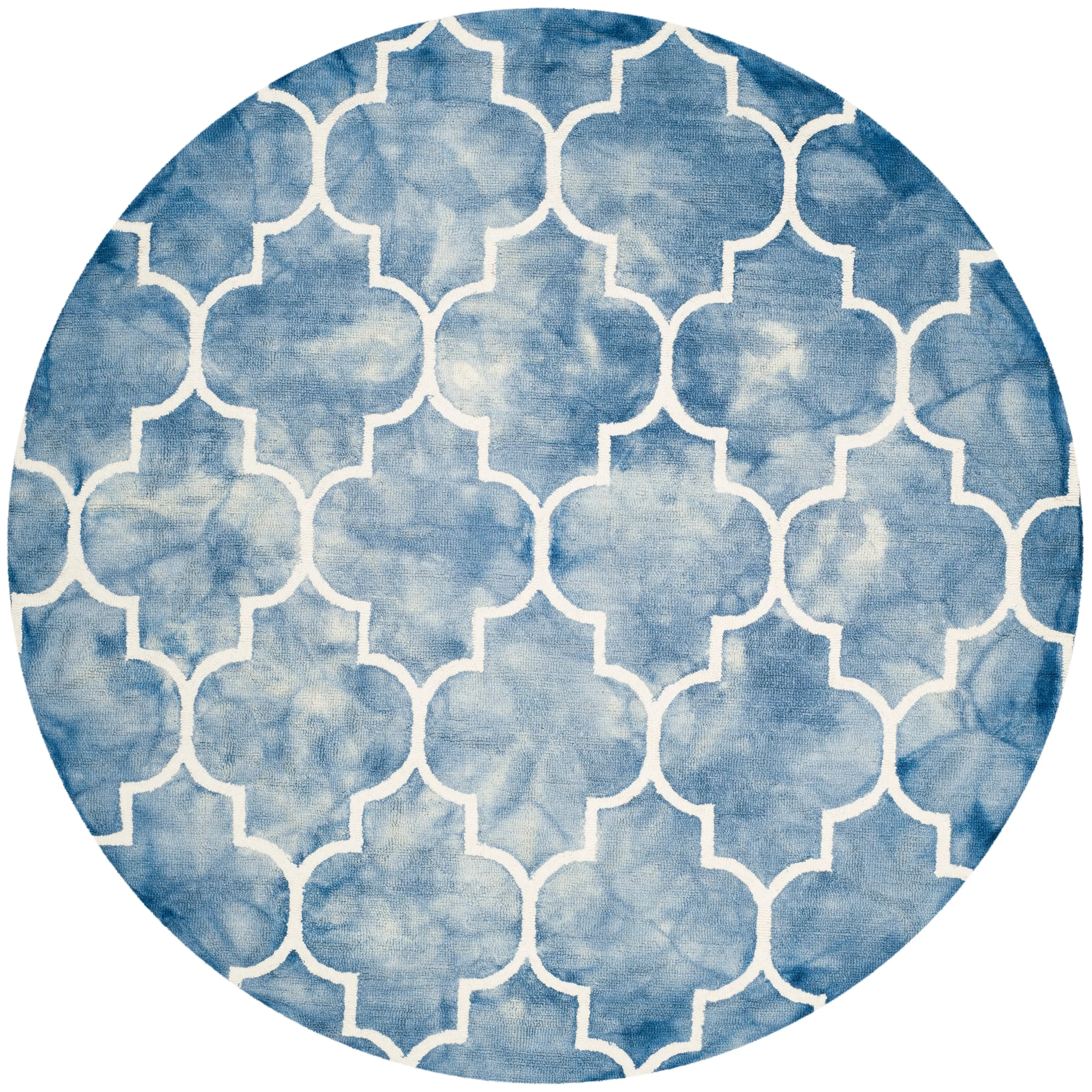 SAFAVIEH Dip Dye Anasthasie Hand-tufted Wool Geometric Area Rug