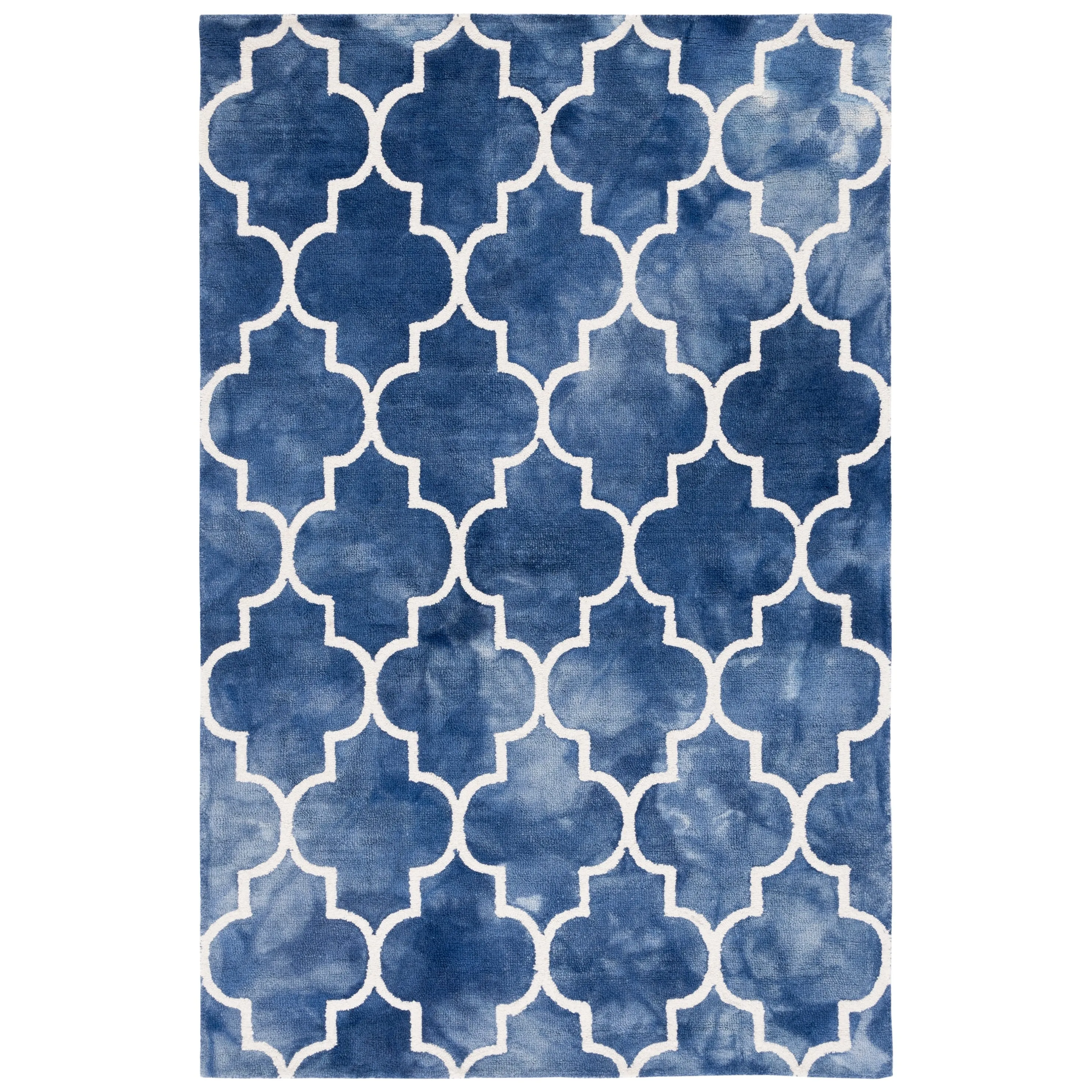 SAFAVIEH Dip Dye Anasthasie Hand-tufted Wool Geometric Area Rug