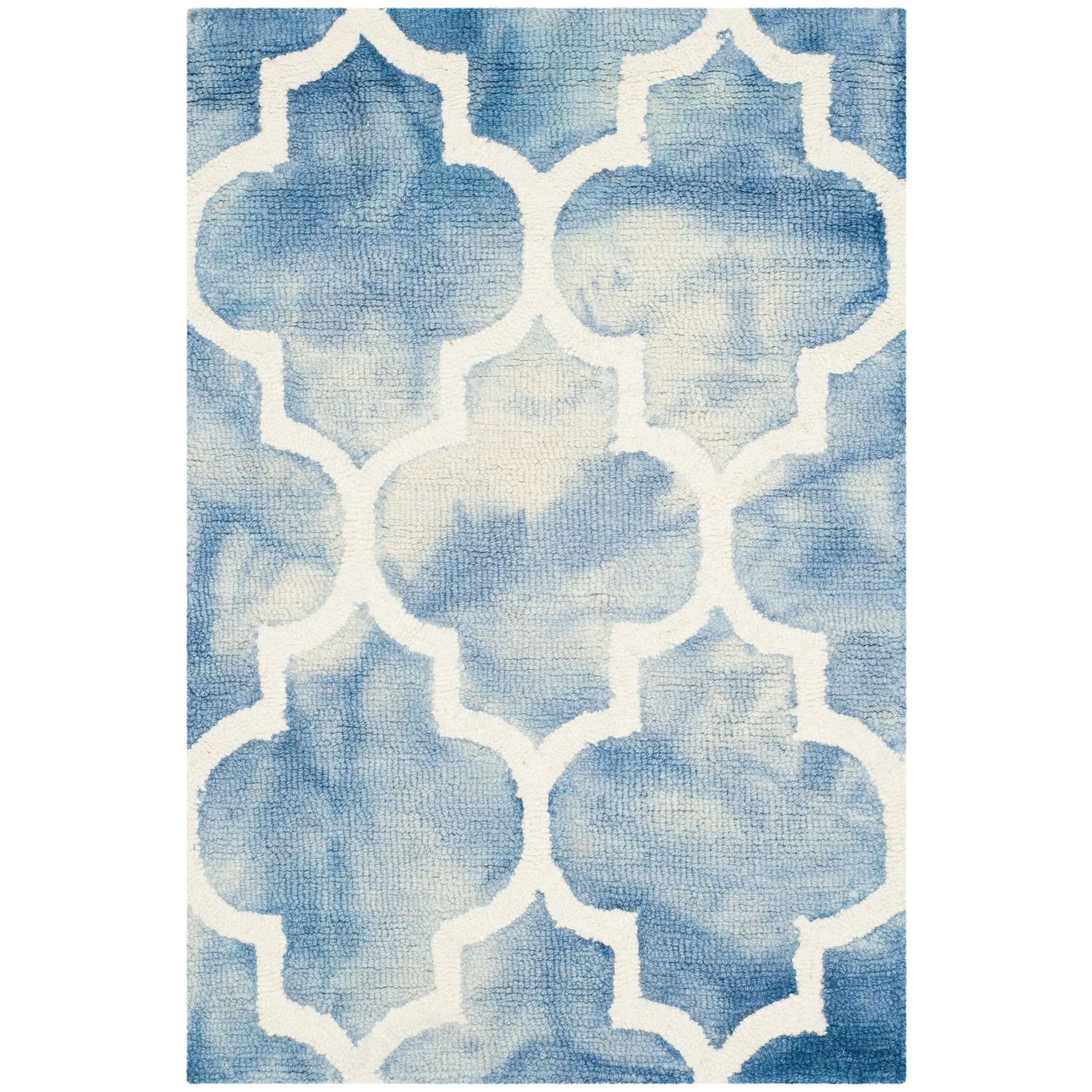 SAFAVIEH Dip Dye Anasthasie Hand-tufted Wool Geometric Area Rug