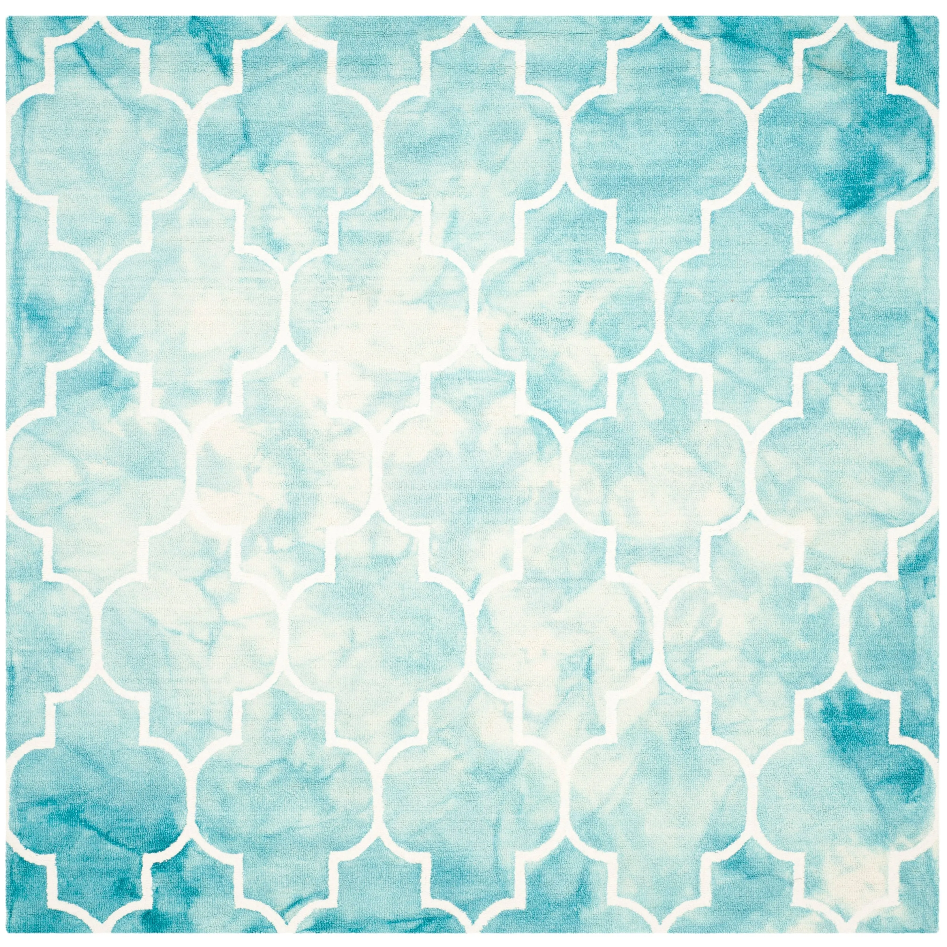 SAFAVIEH Dip Dye Anasthasie Hand-tufted Wool Geometric Area Rug