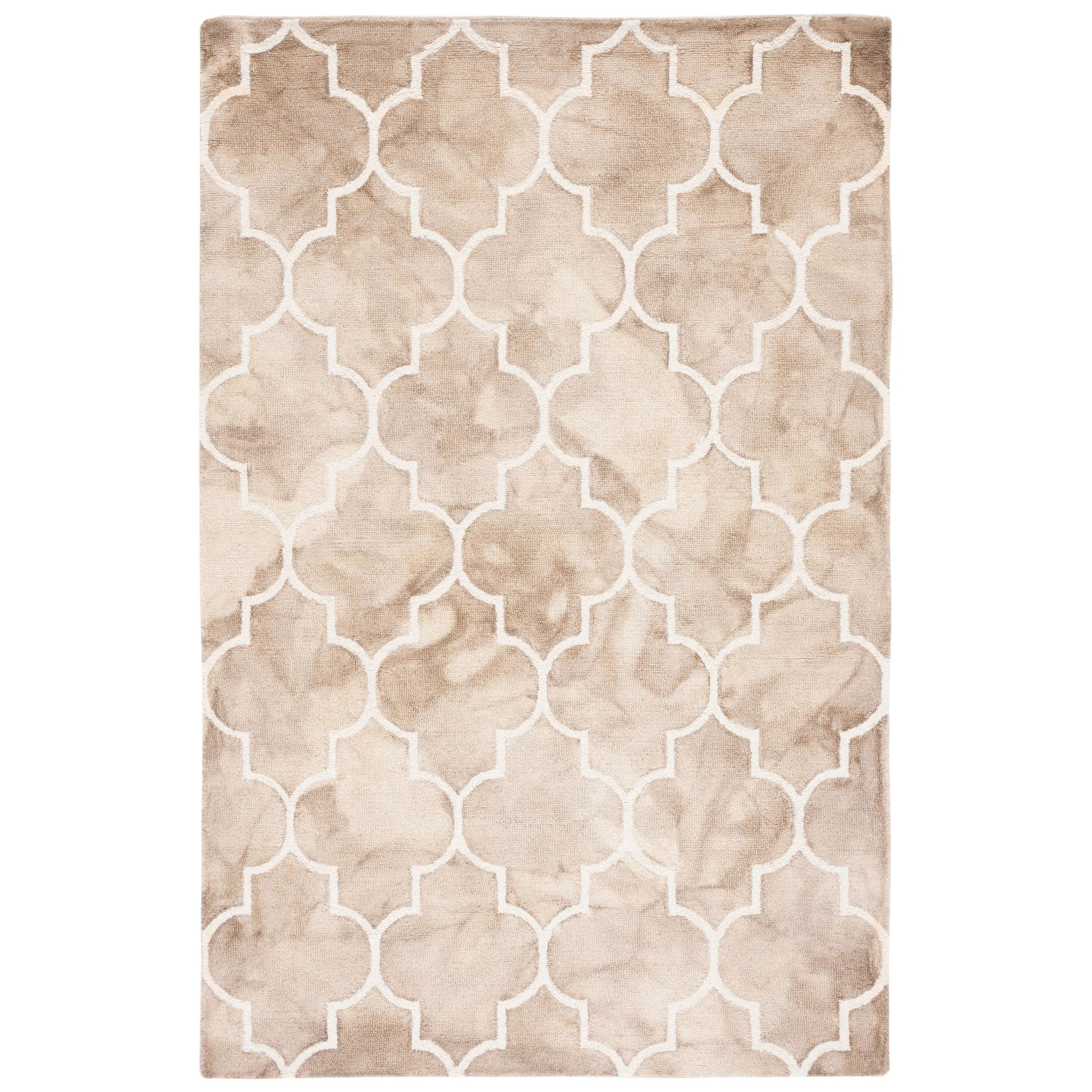 SAFAVIEH Dip Dye Anasthasie Hand-tufted Wool Geometric Area Rug