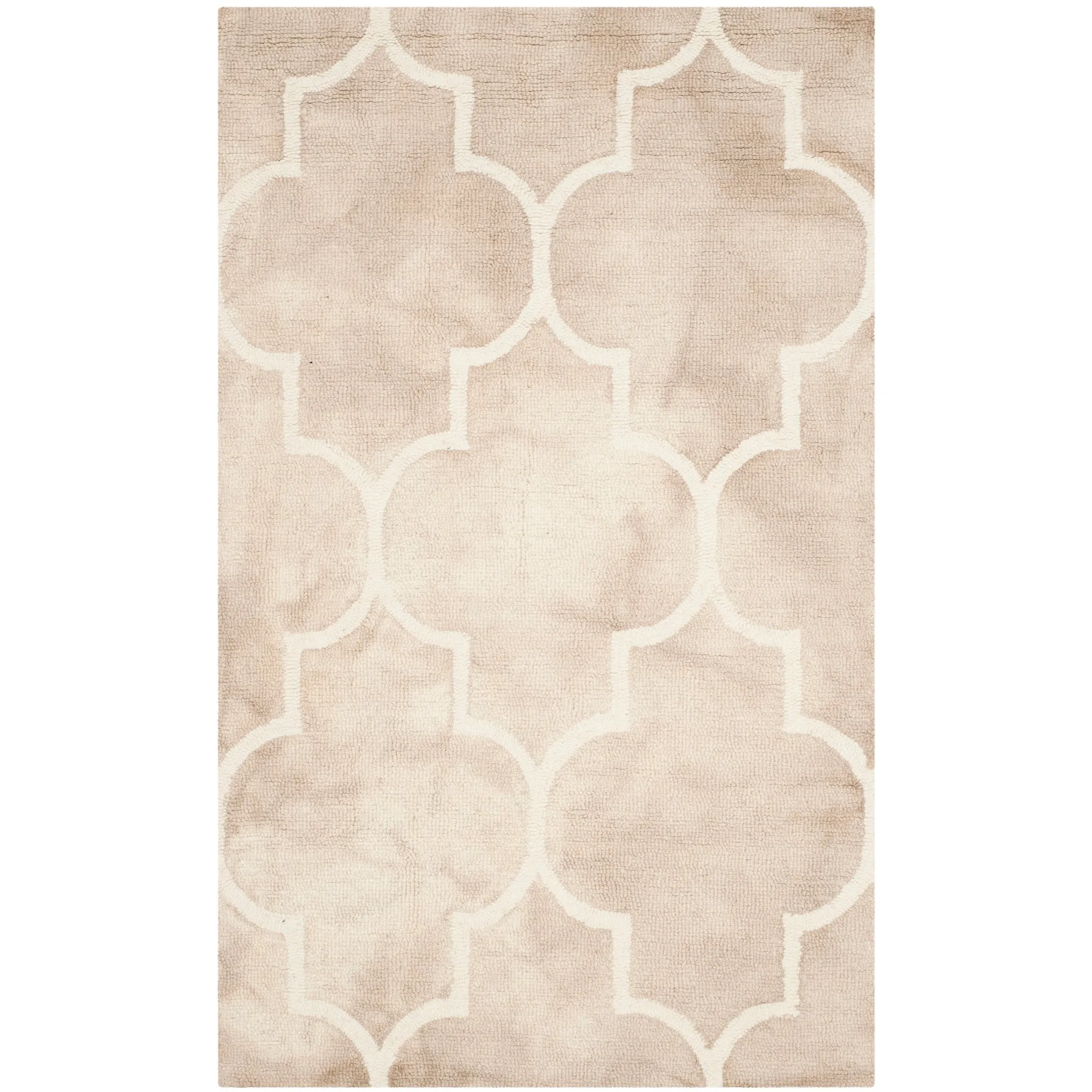 SAFAVIEH Dip Dye Anasthasie Hand-tufted Wool Geometric Area Rug