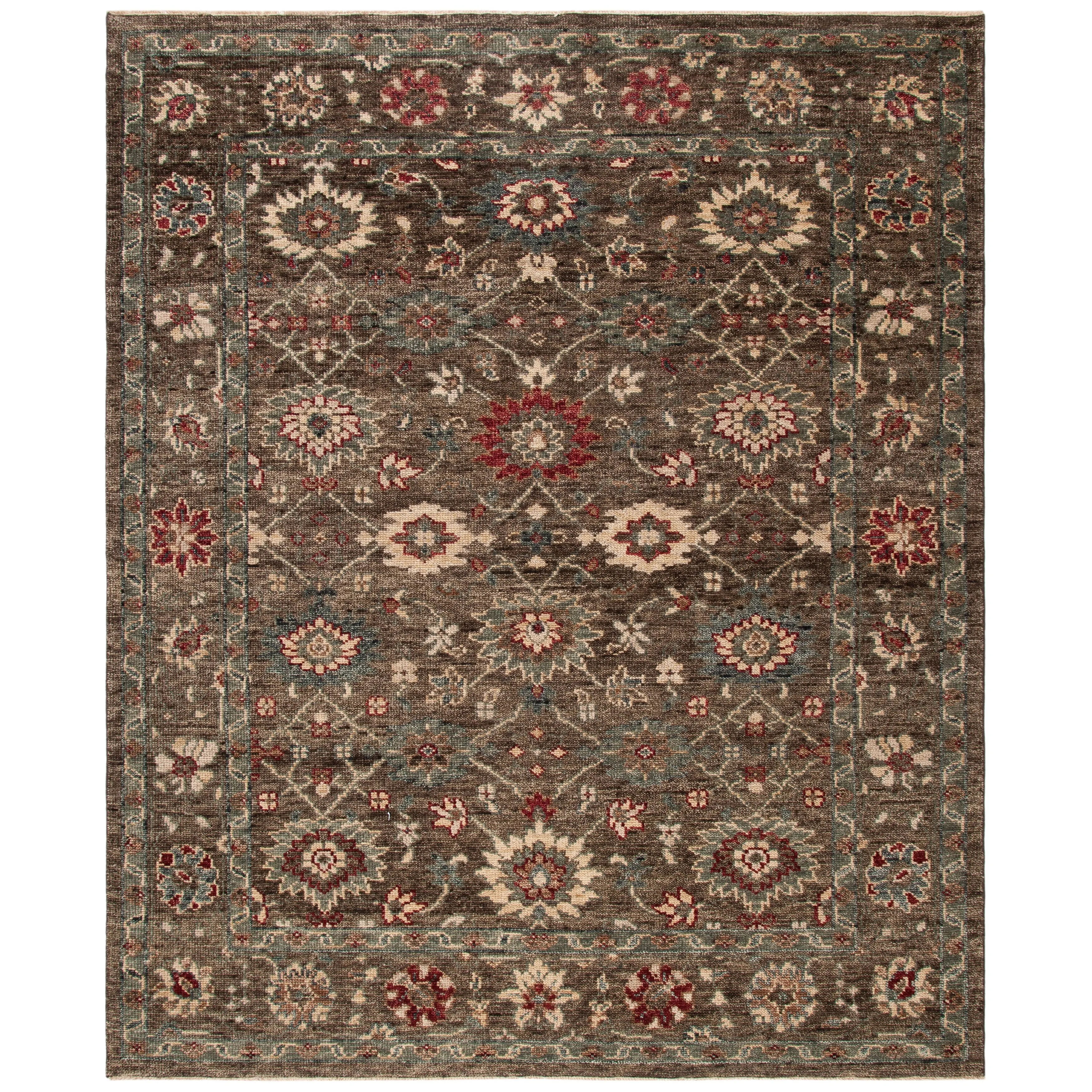 SAFAVIEH Hand-Knotted Samarkand Irodita Traditional Wool Rug