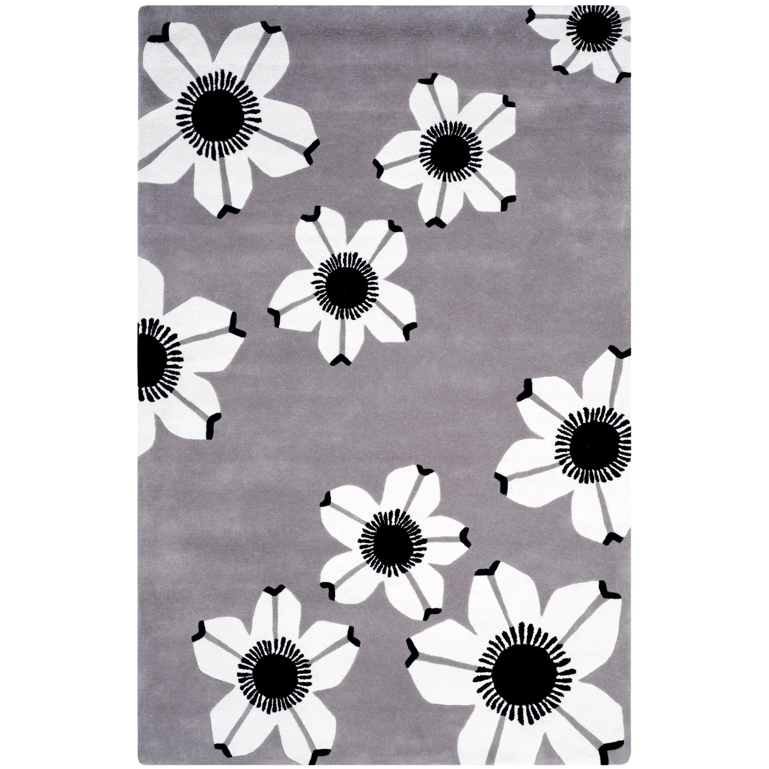 SAFAVIEH Handmade Allure Kondzha Modern Floral Wool Rug
