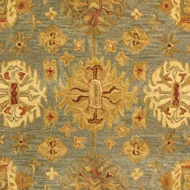 SAFAVIEH Handmade Anatolia Bibbi Traditional Oriental Hand-spun Wool Rug