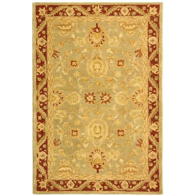 SAFAVIEH Handmade Anatolia Bibi Traditional Oriental Hand-spun Wool Rug