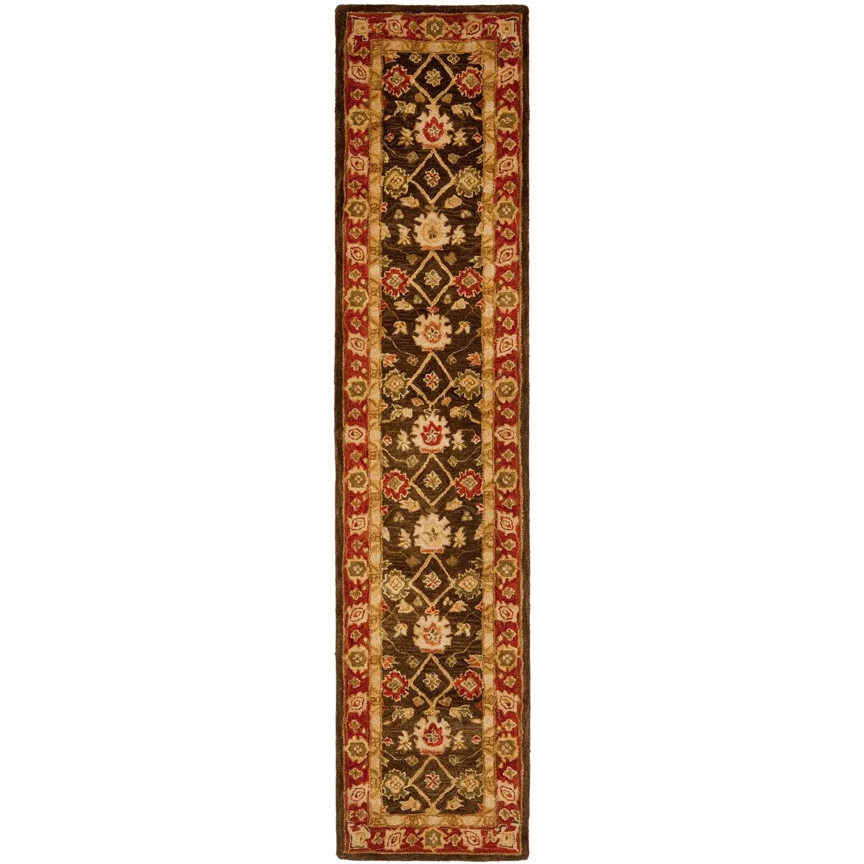 SAFAVIEH Handmade Anatolia Evanthia Traditional Oriental Hand-spun Wool Rug