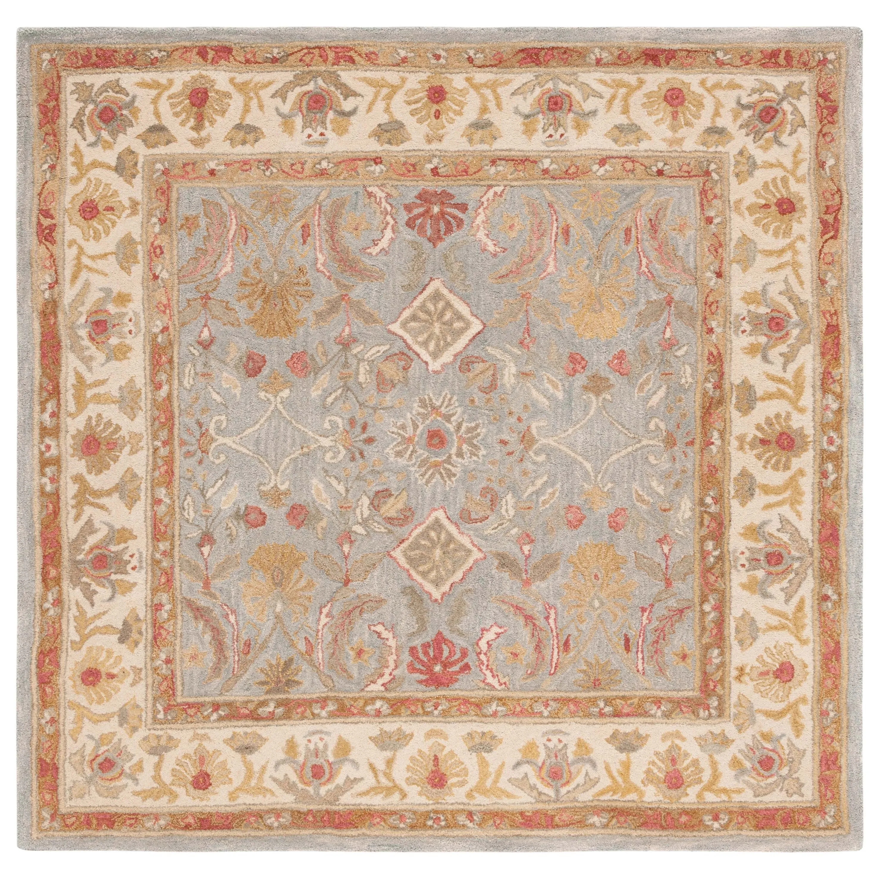 SAFAVIEH Handmade Anatolia Lieke Traditional Oriental Hand-spun Wool Rug