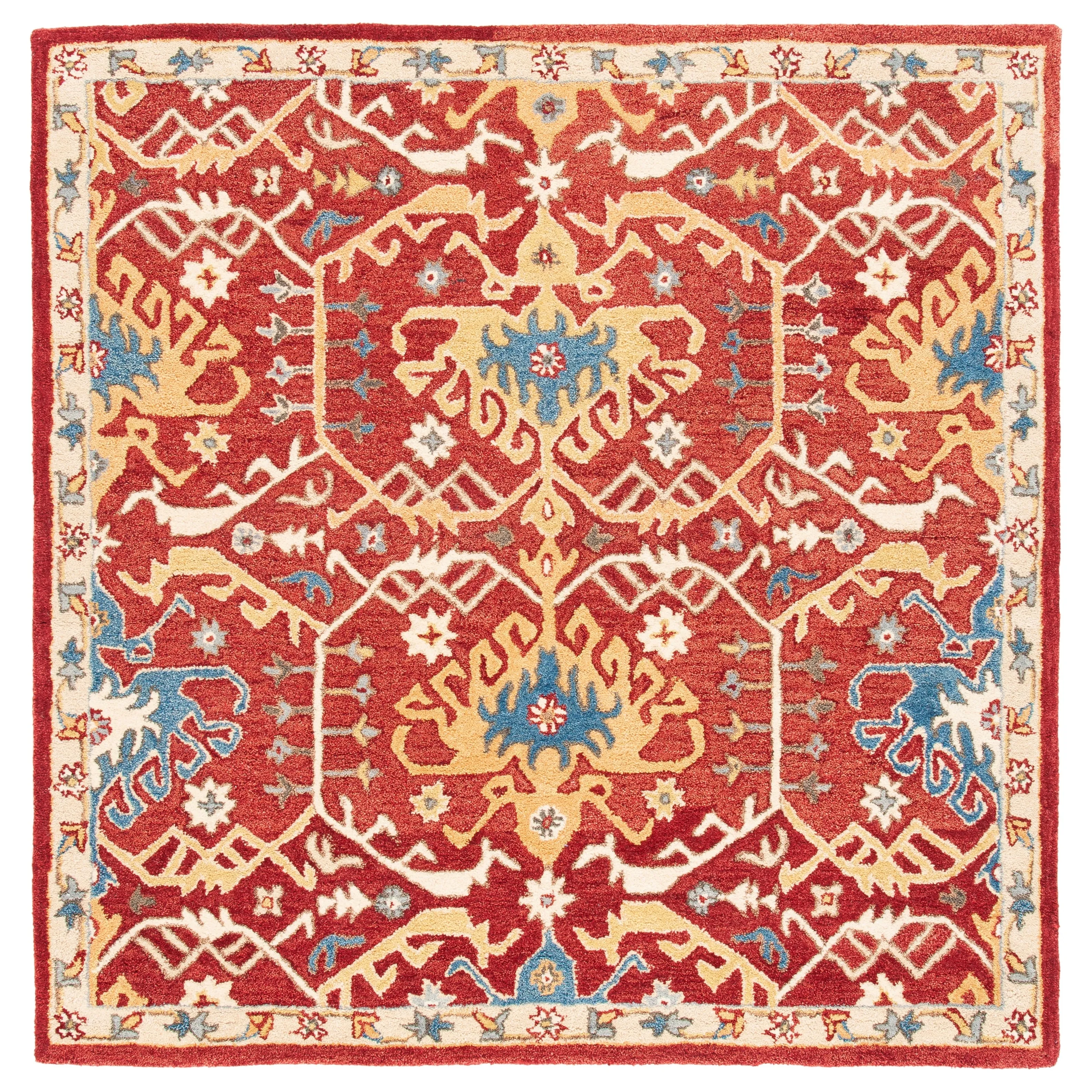 SAFAVIEH Handmade Antiquity Aderita Traditional Wool Rug