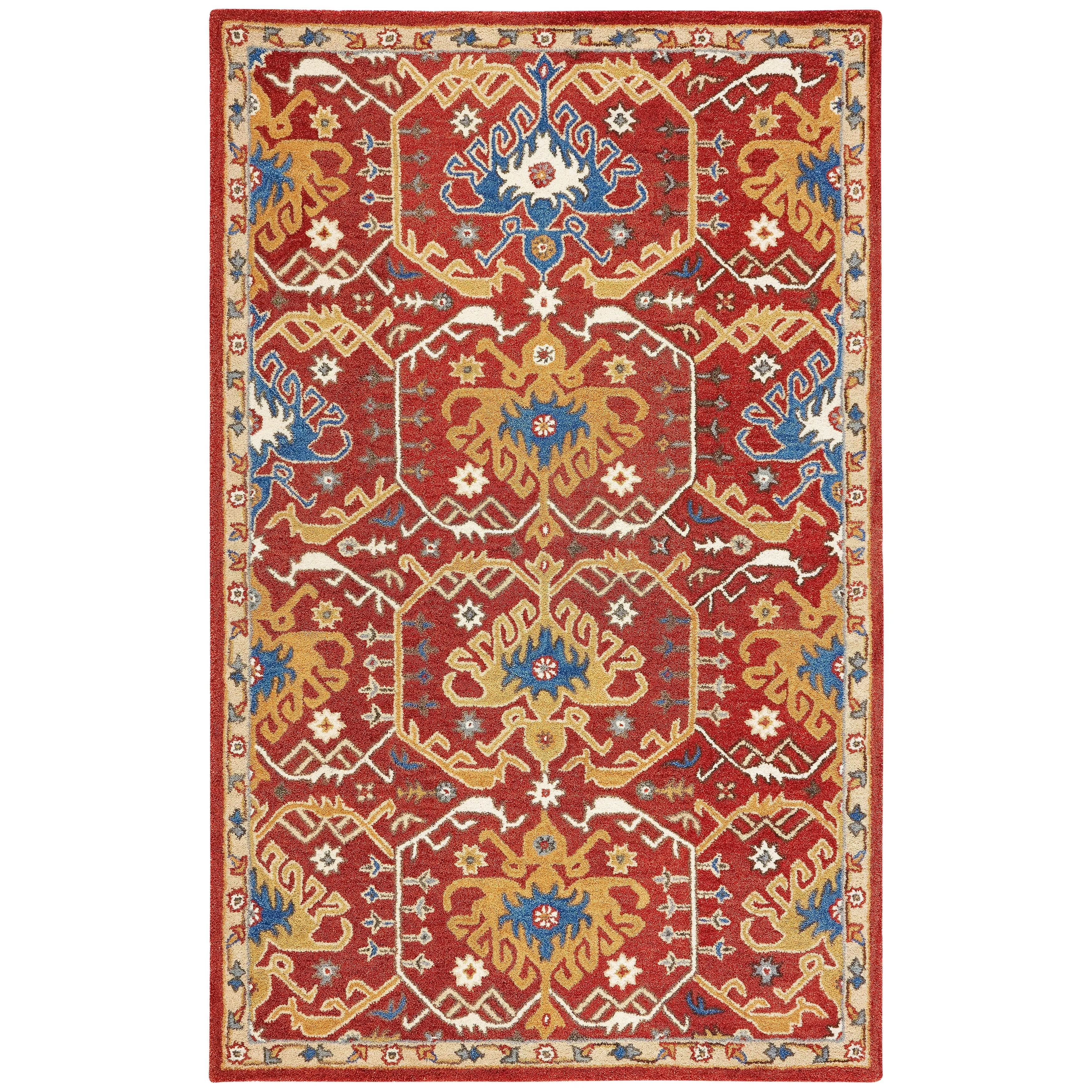 SAFAVIEH Handmade Antiquity Aderita Traditional Wool Rug