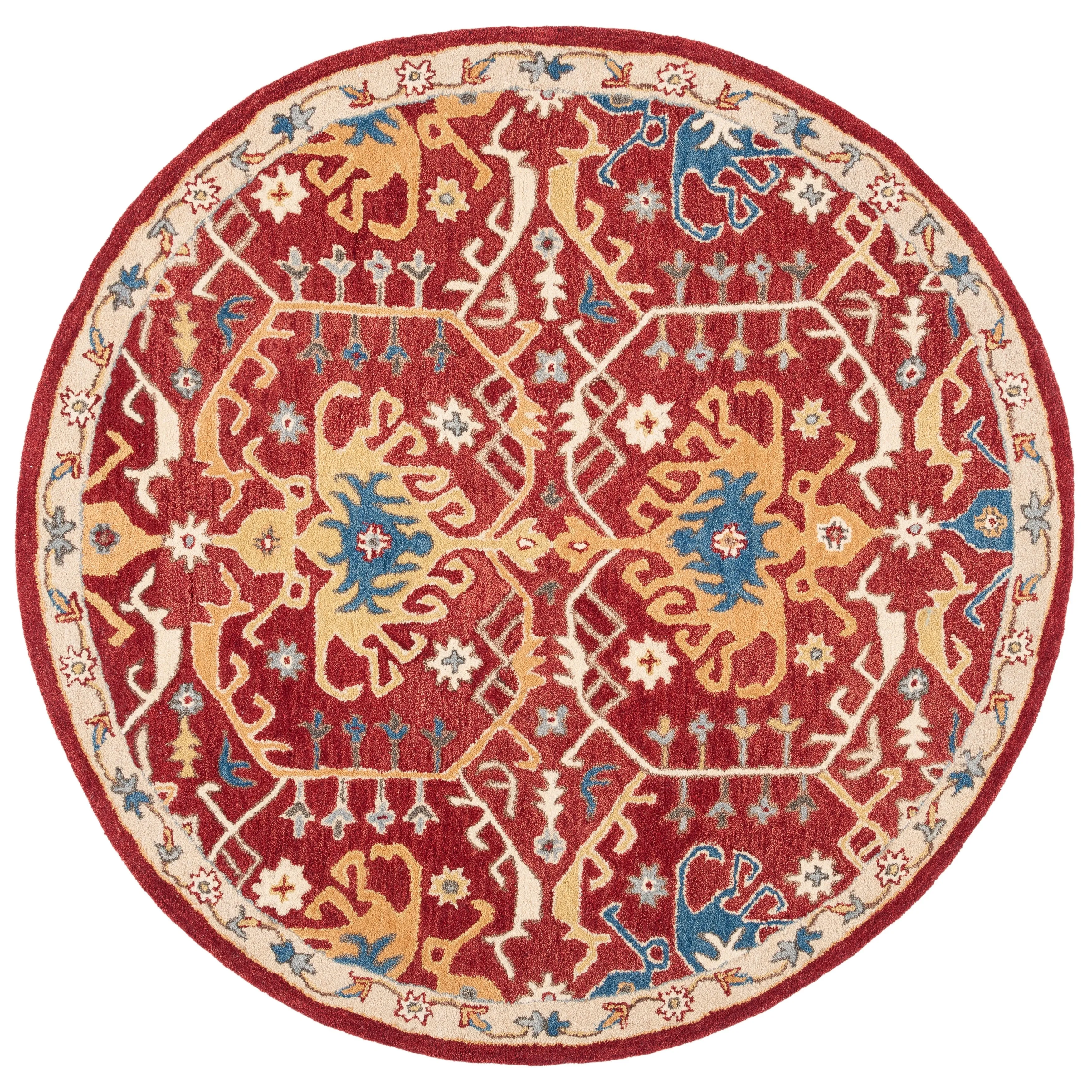 SAFAVIEH Handmade Antiquity Aderita Traditional Wool Rug
