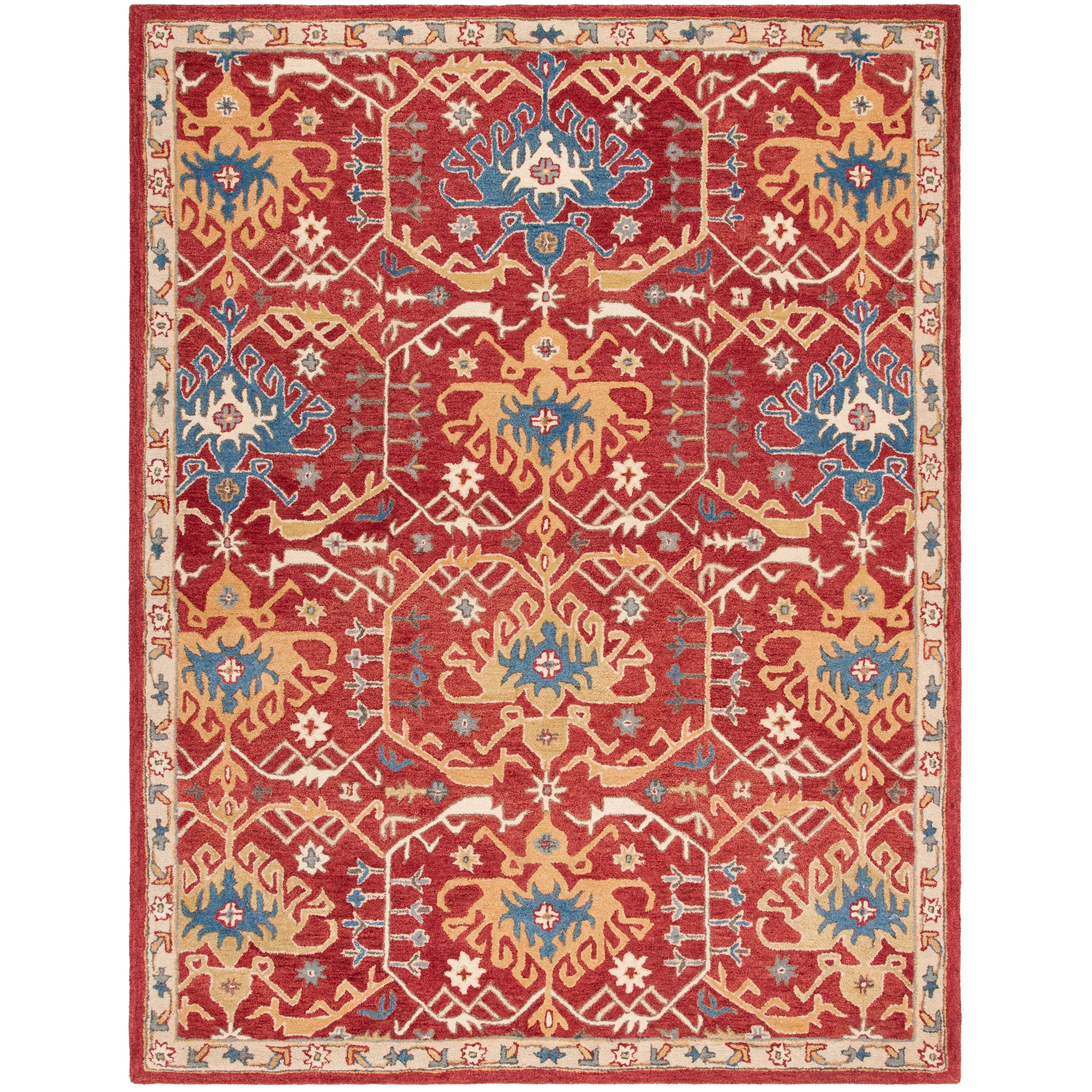SAFAVIEH Handmade Antiquity Aderita Traditional Wool Rug