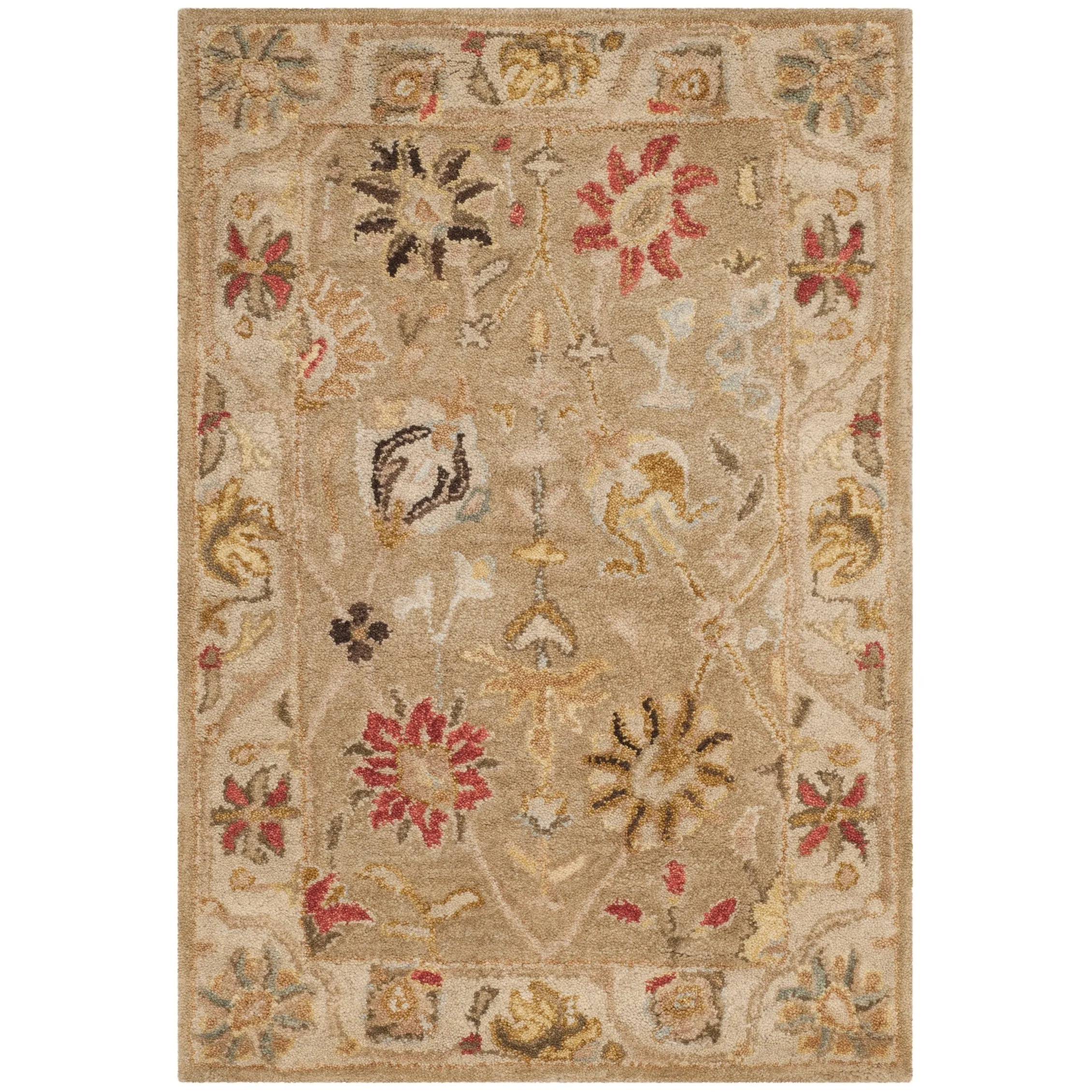 SAFAVIEH Handmade Antiquity Bushra Traditional Oriental Wool Rug