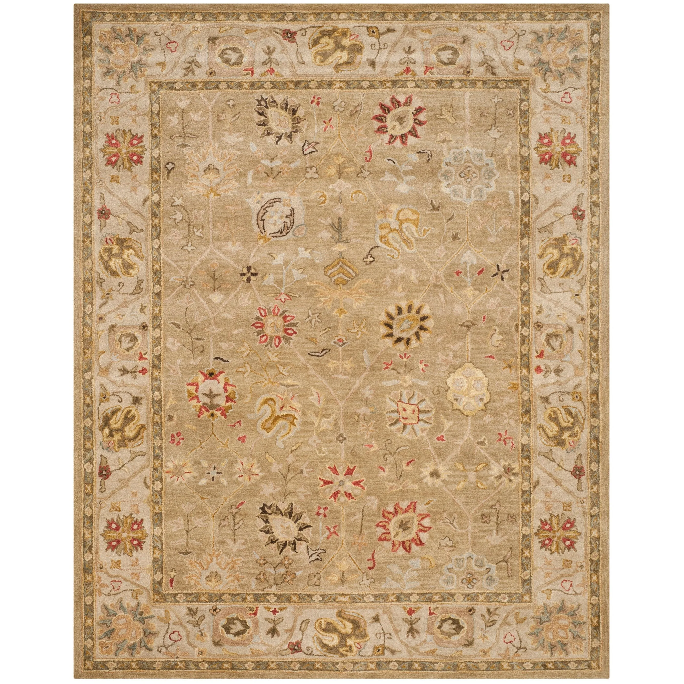 SAFAVIEH Handmade Antiquity Bushra Traditional Oriental Wool Rug